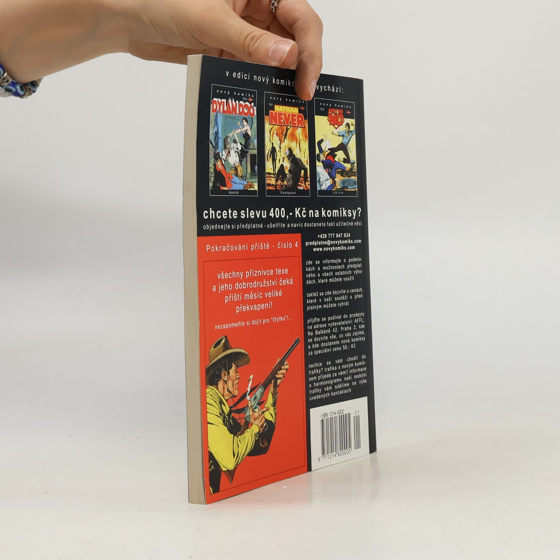 Autorenkollektiv Nový komiks Tex 3. Zrádce