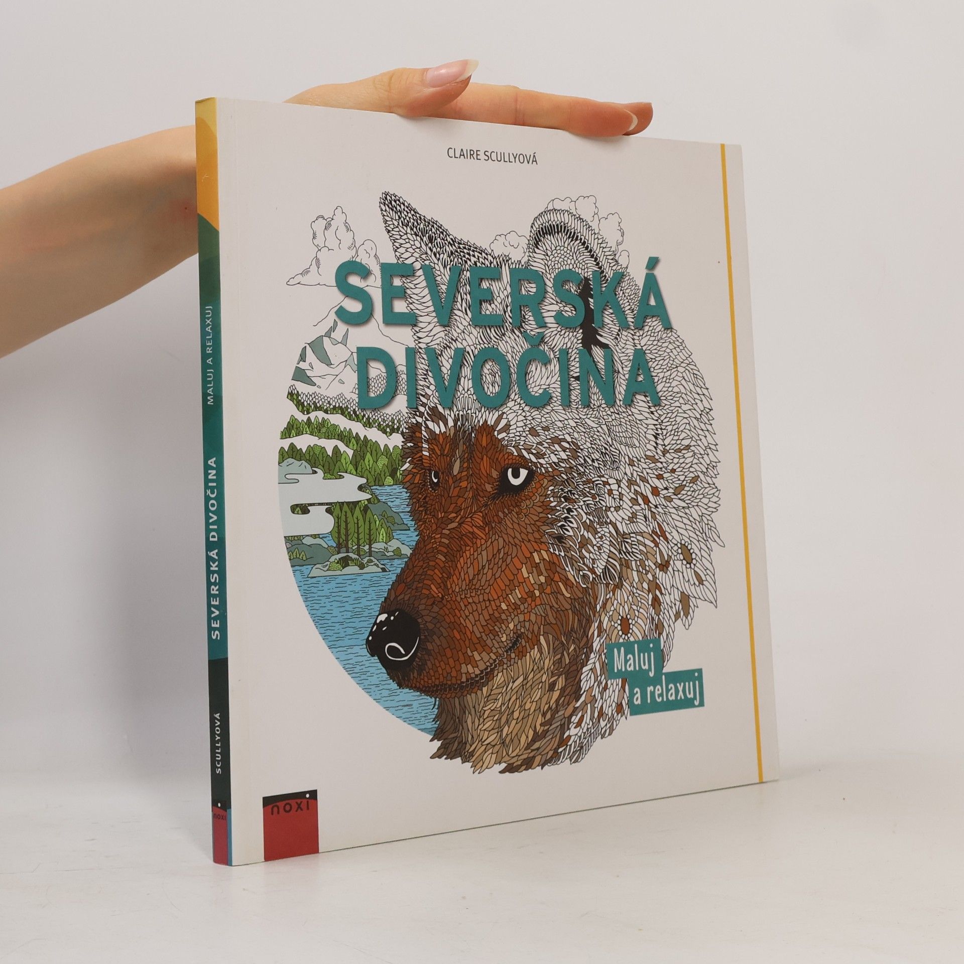 Claire Scully Severská divočina - Maluj a relaxuj