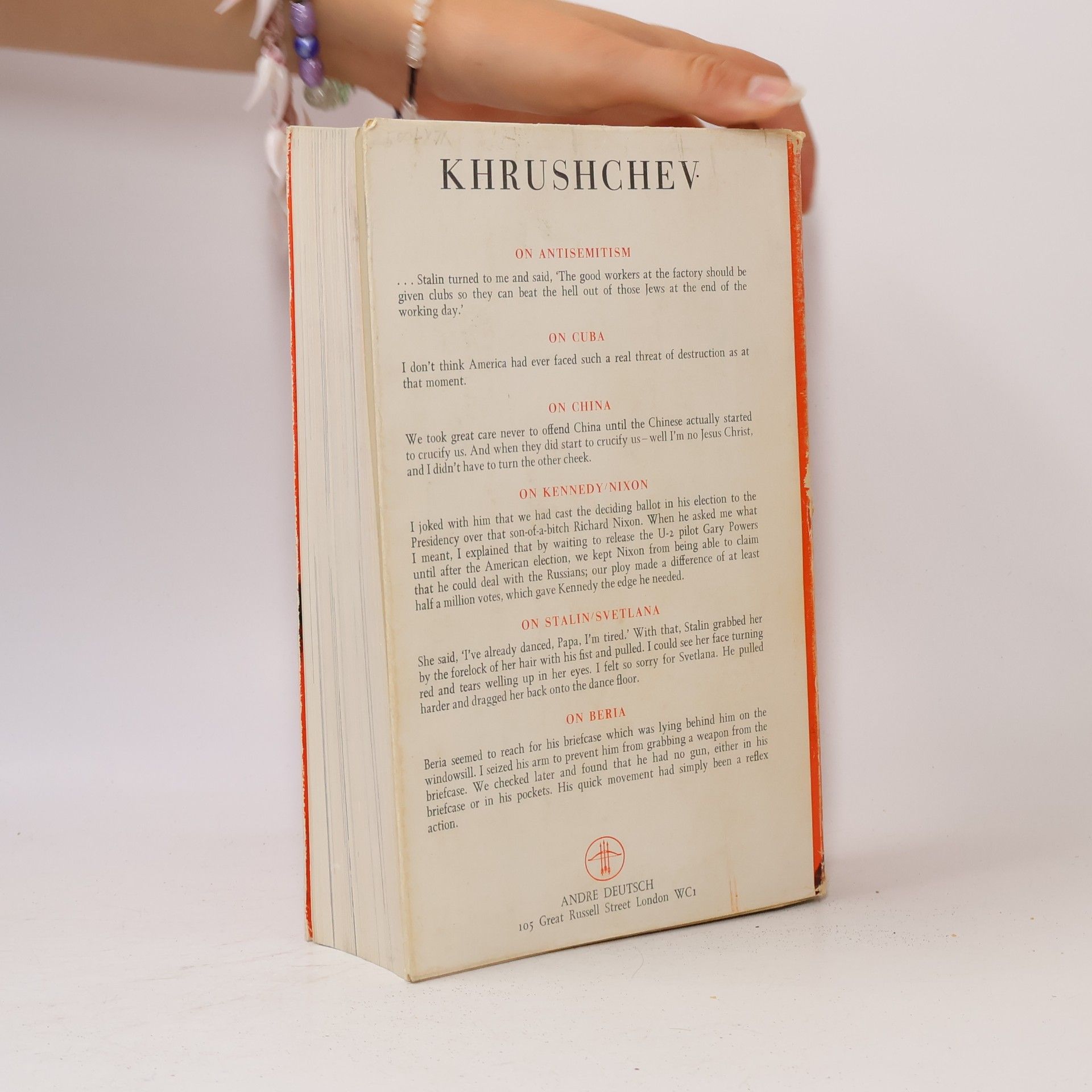 Nikita Sergeevich Khrushchev Khrushchev Remembers