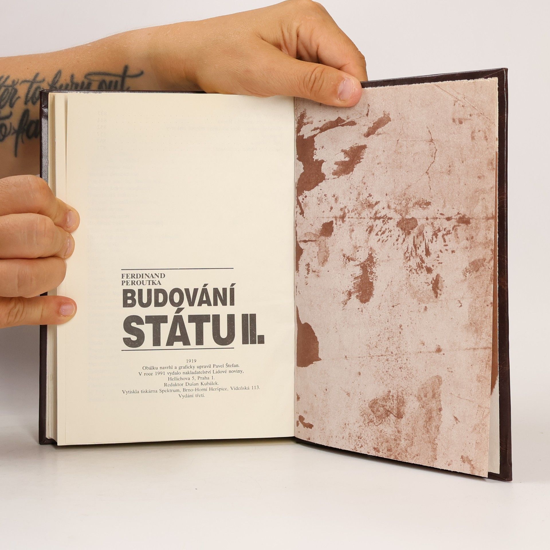 Ferdinand Peroutka Budování státu II.