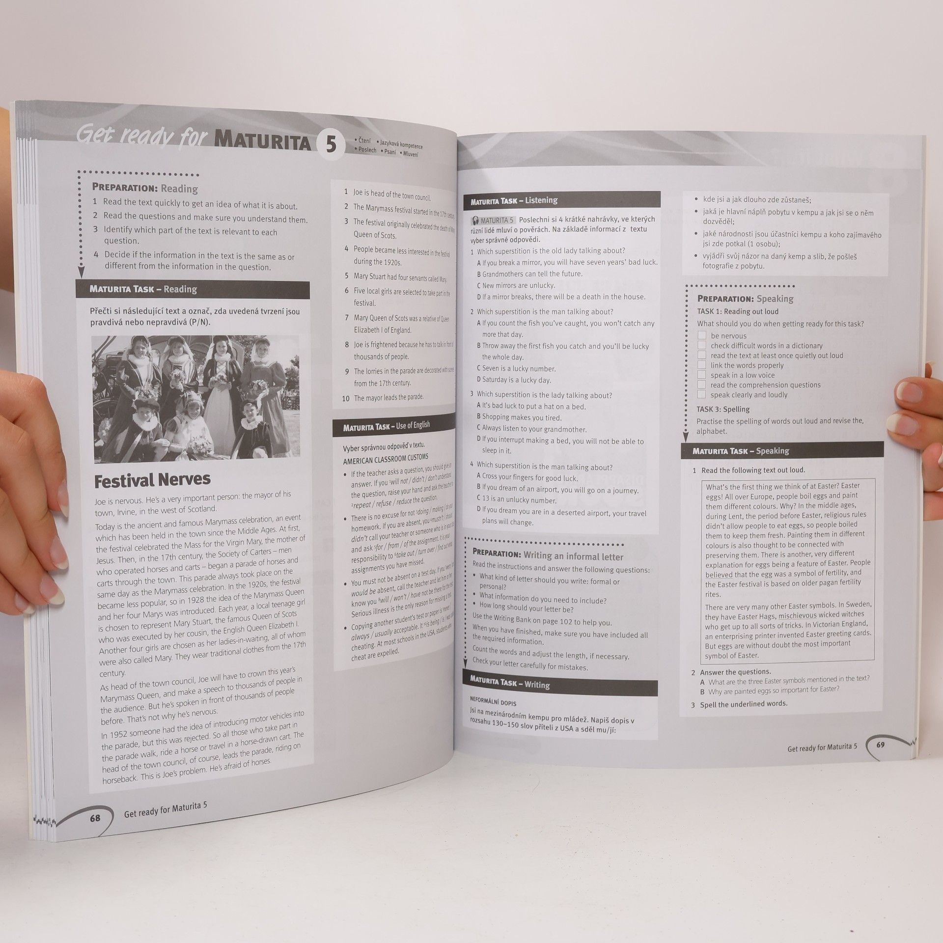 Tim Falla Maturita Solutions. Pre-Intermediate Workbook. Czech Edition