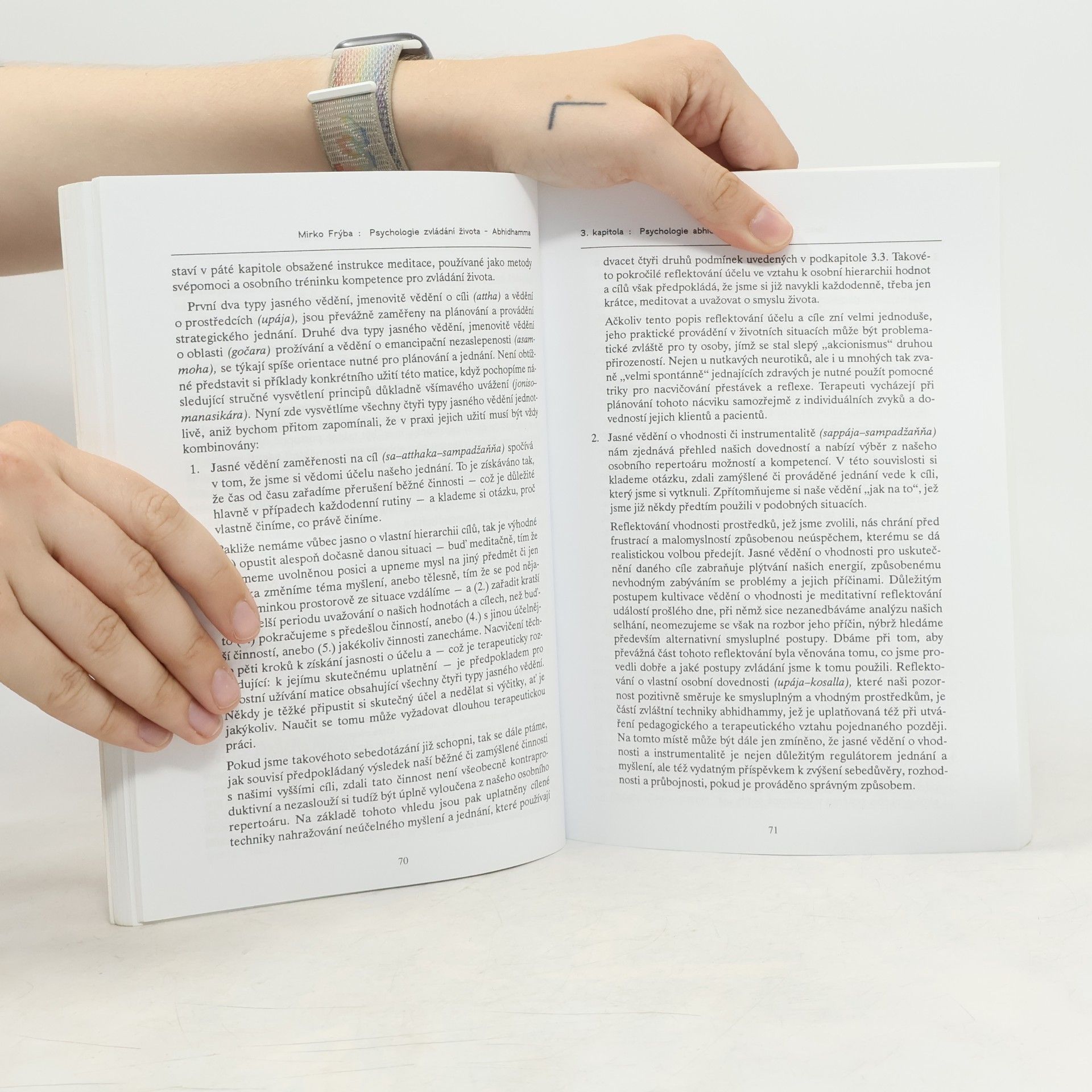 Mirko Frýba Psychologie zvládání života. Aplikace metody Abhidhamma