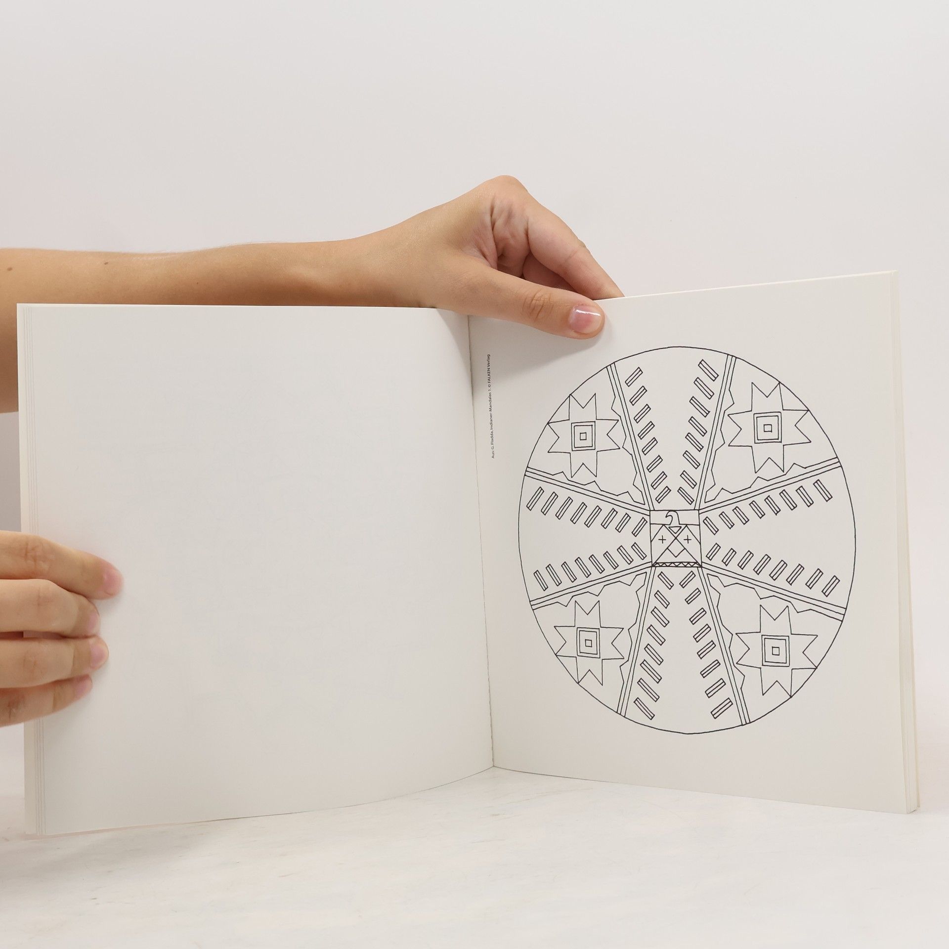 Gabriele Fladda Indianer- Mandalas zum Ausmalen 1