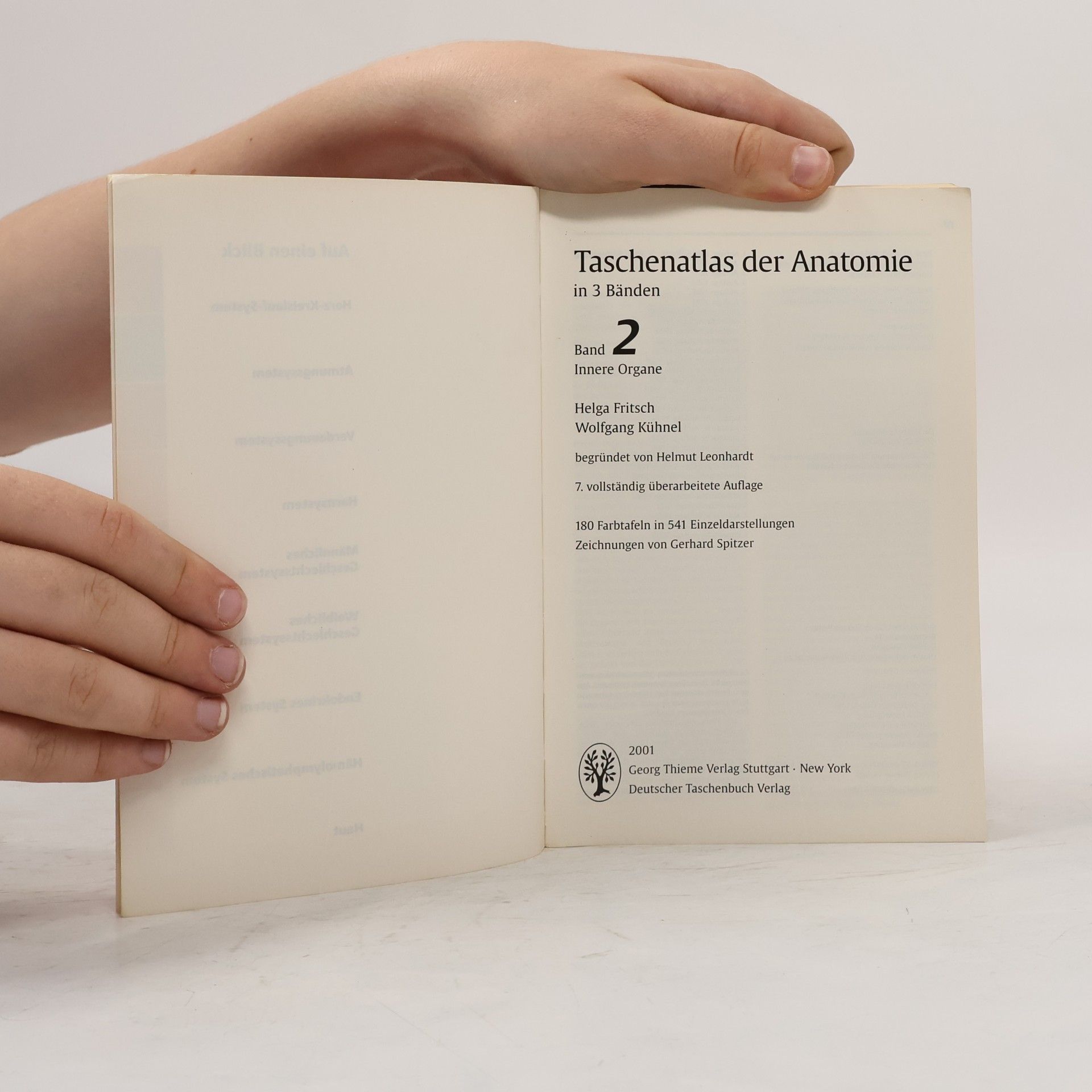 Autorenkollektiv dtv-Atlas Anatomie Band 2