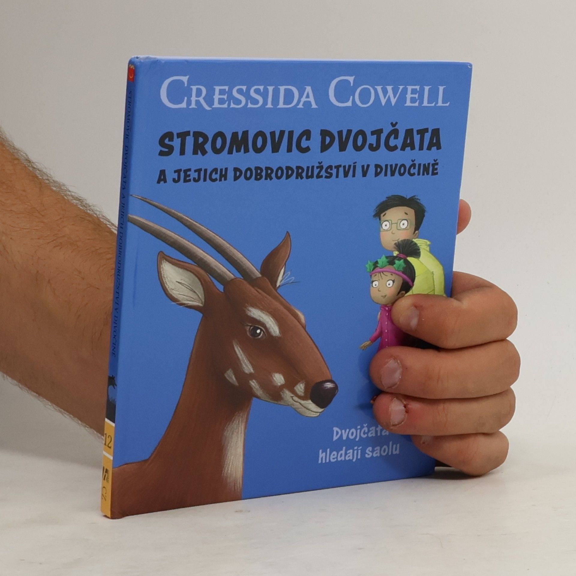Cressida Cowell Stromovic dvojčata a jejich dobrodružství v divočině. Dvojčata hledají saolu