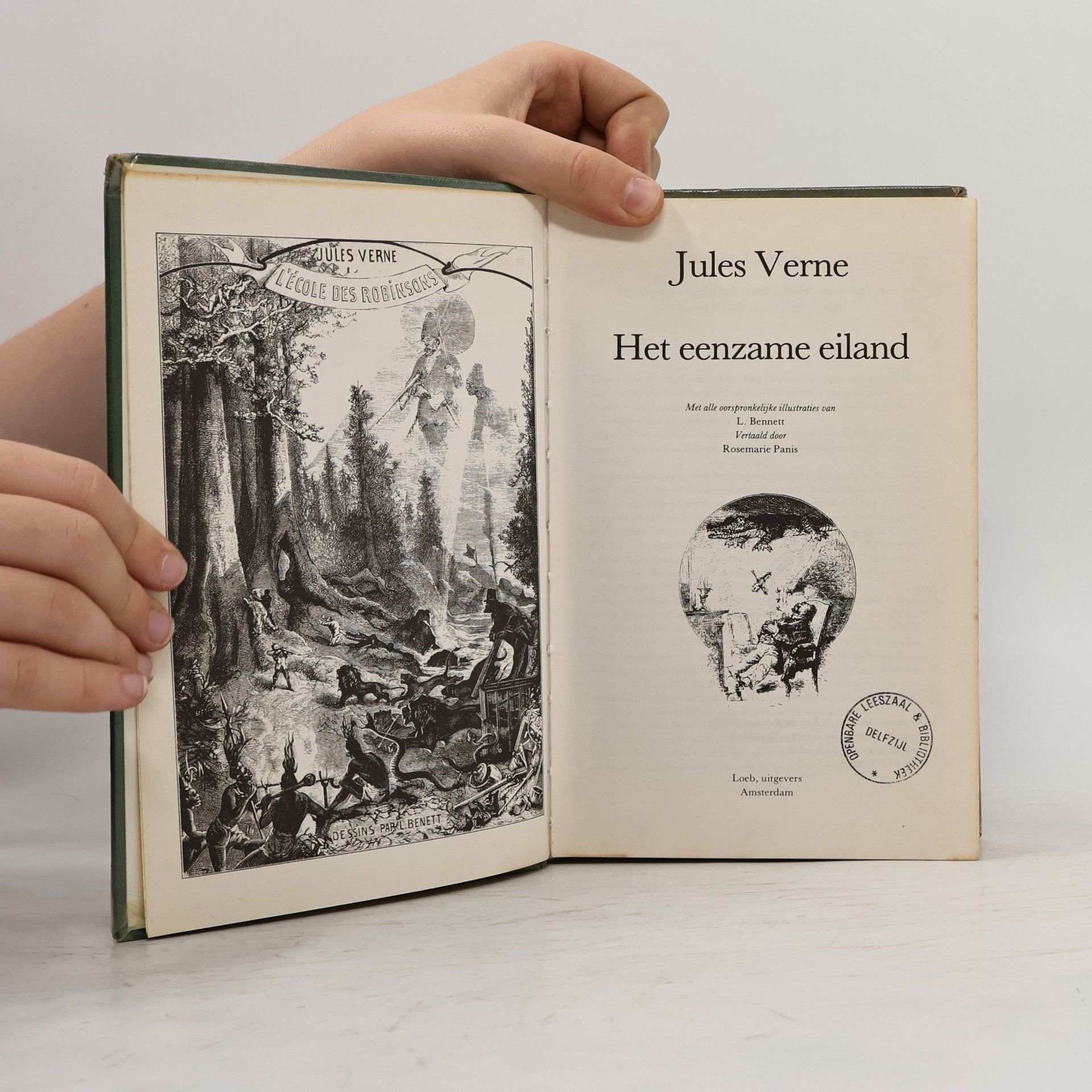 Jules Verne Het Eenzame Eiland