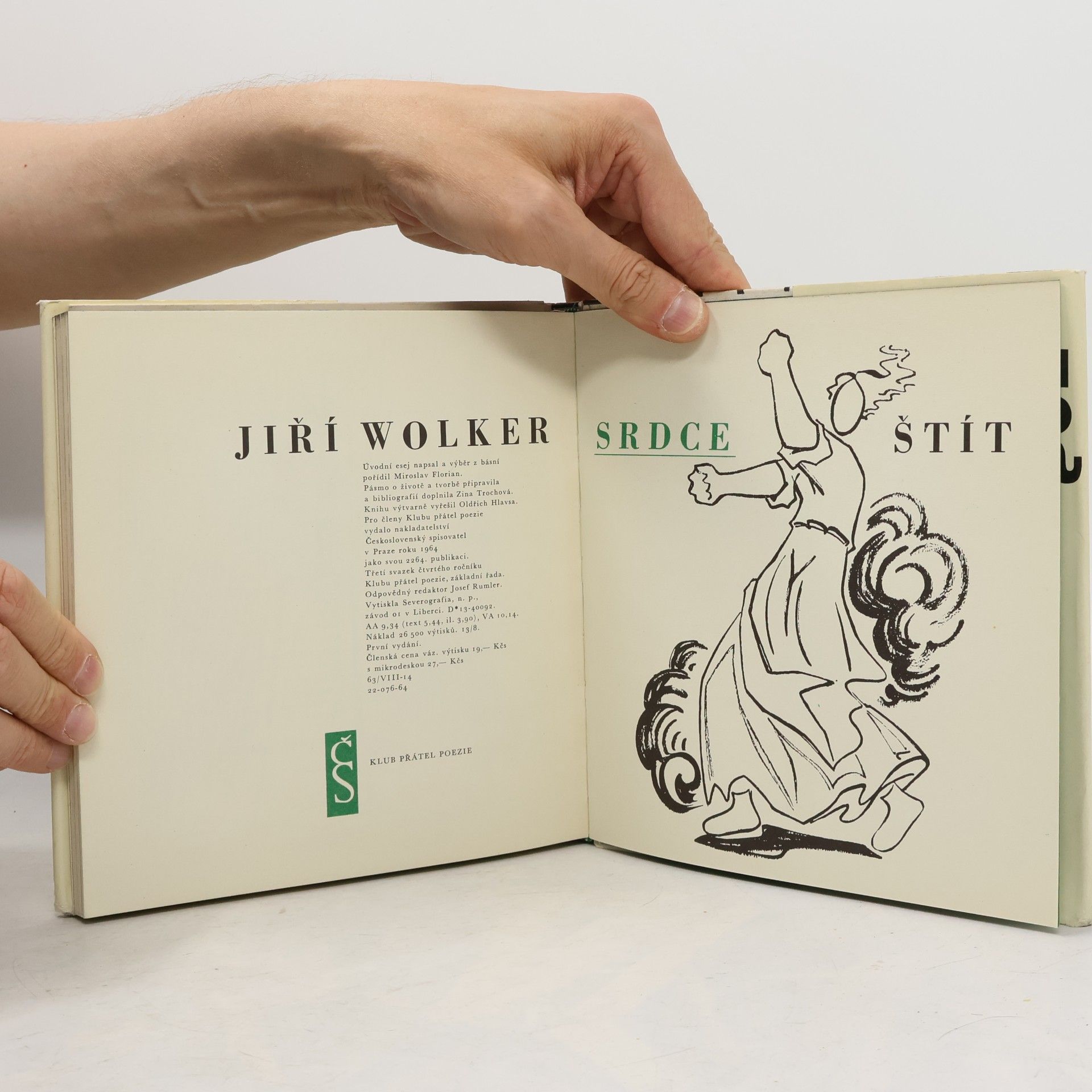 Jiří Wolker Srdce štít