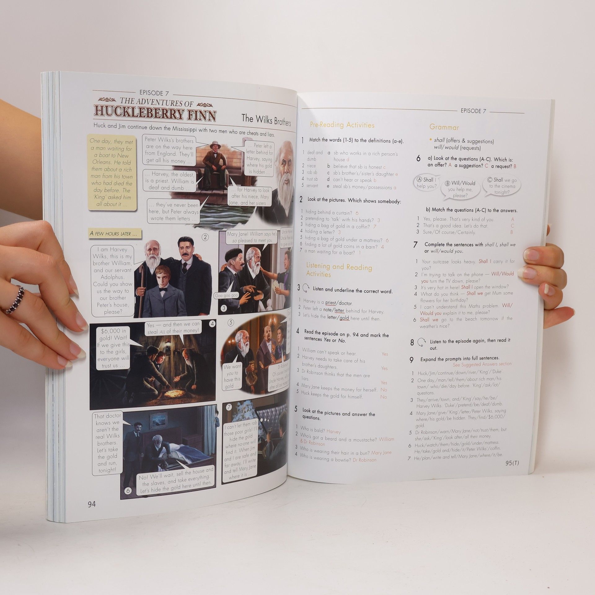 Virginia Evans Click on 3. Teacher´s book
