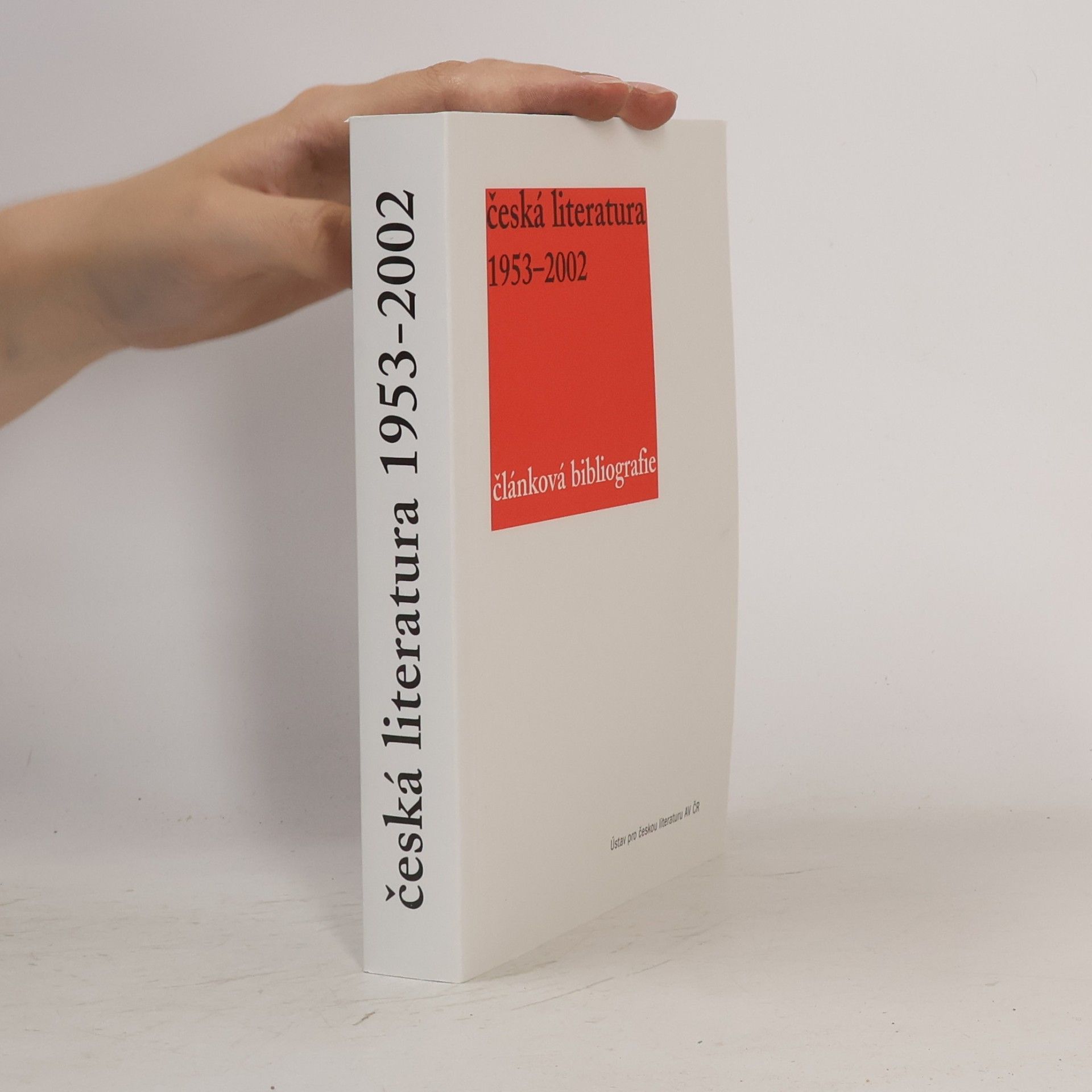 Věra Vladyková Česká literatura 1953-2002