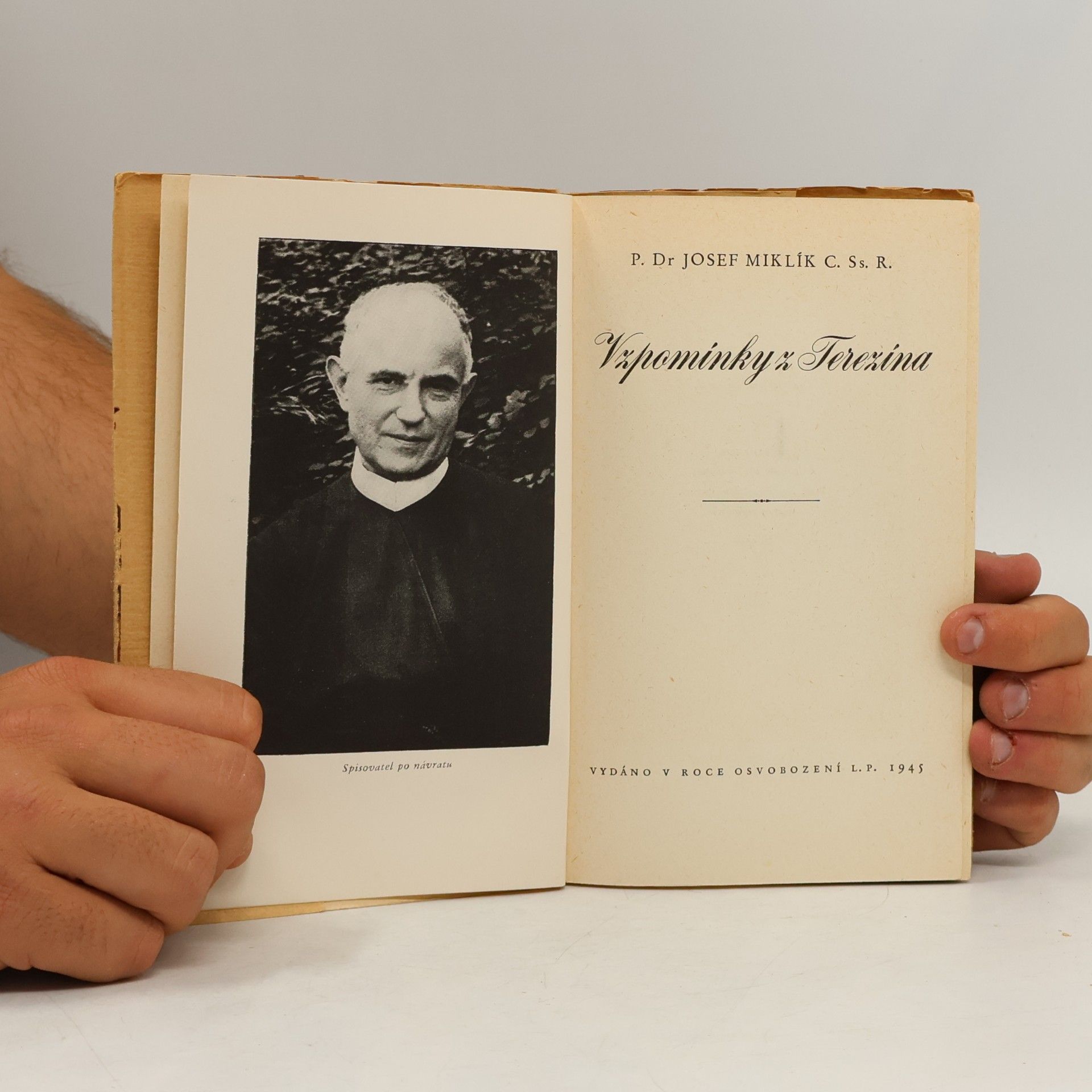 Josef Miklík Vzpomínky z Terezína