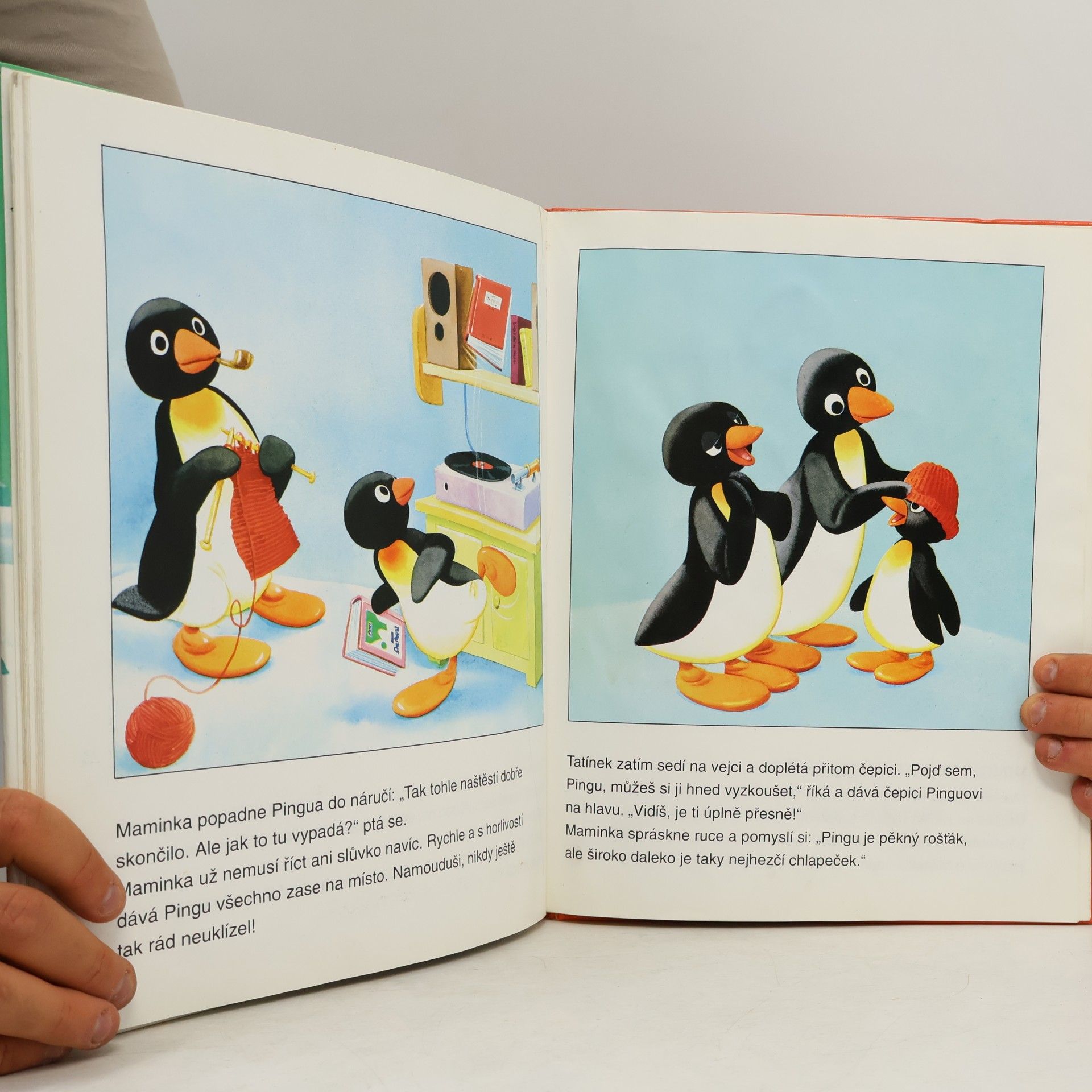Sibylle Heer von Flüe Tučňáček Pingu a jeho rodina