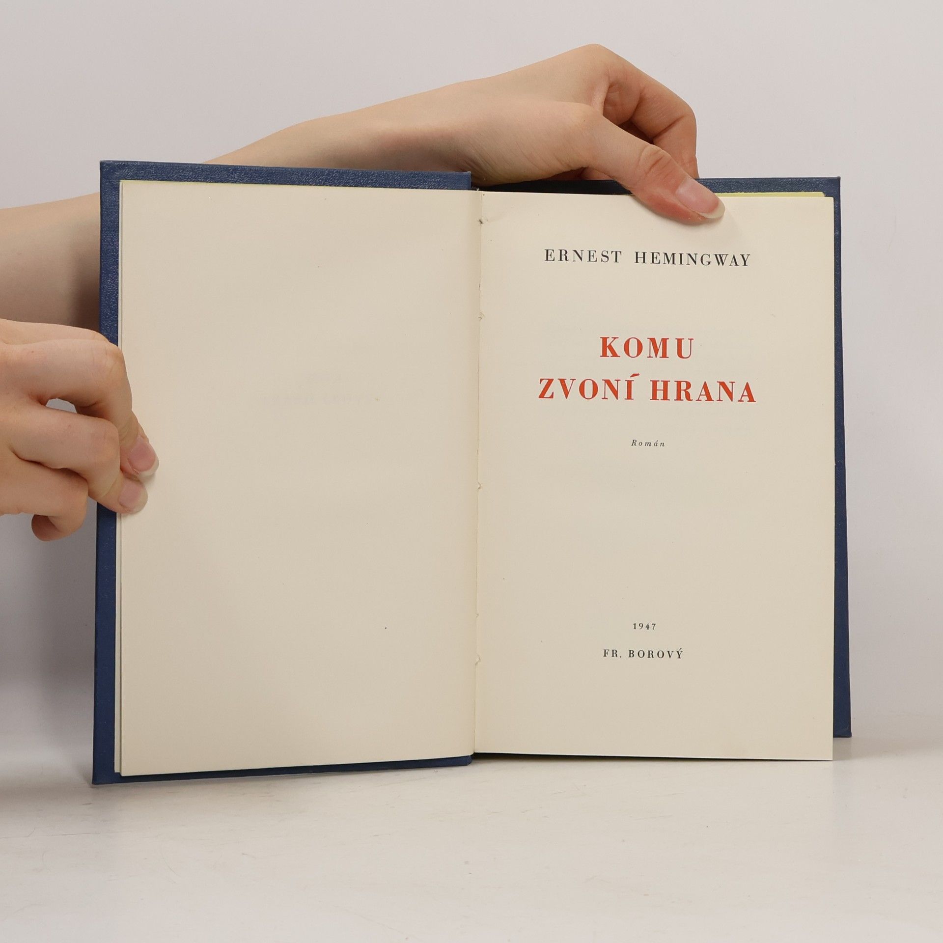 Ernest Hemingway Komu zvoní hrana