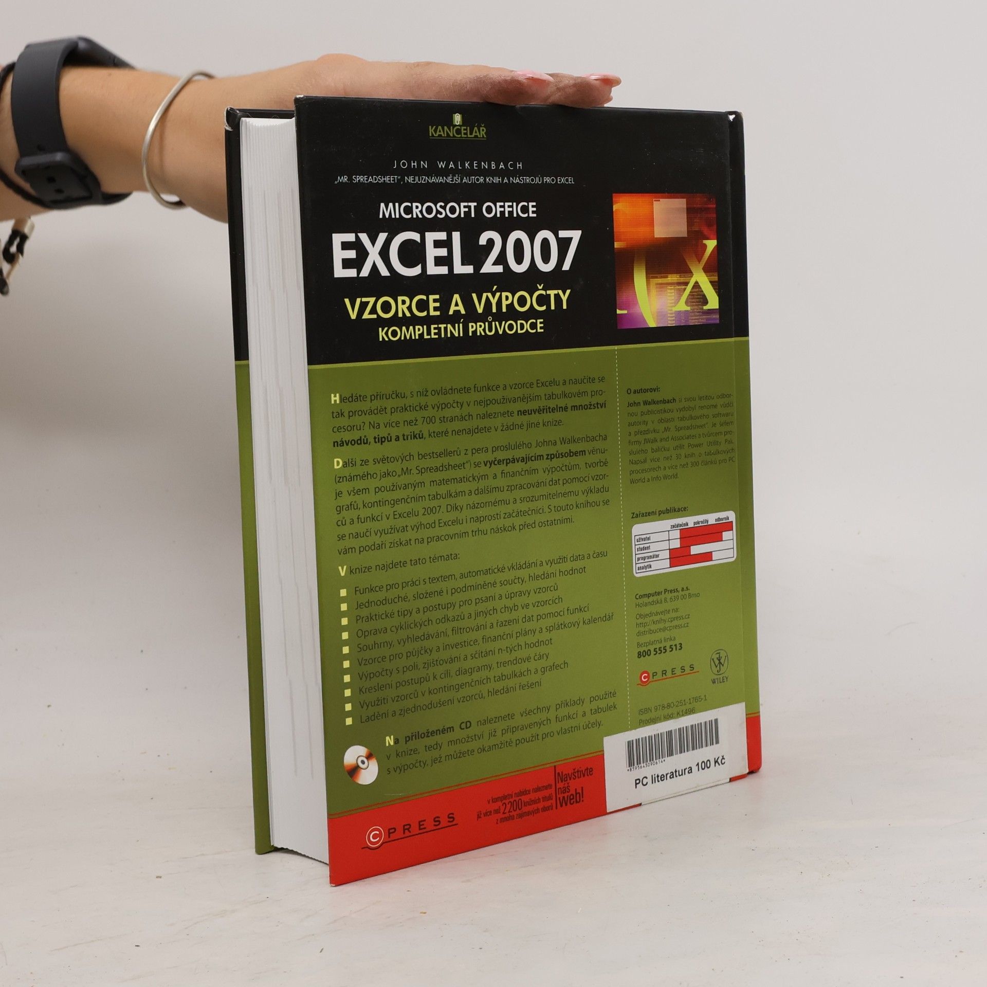 John Walkenbach Microsoft Office Excel 2007 : kompletní průvodce vzorci a výpočty