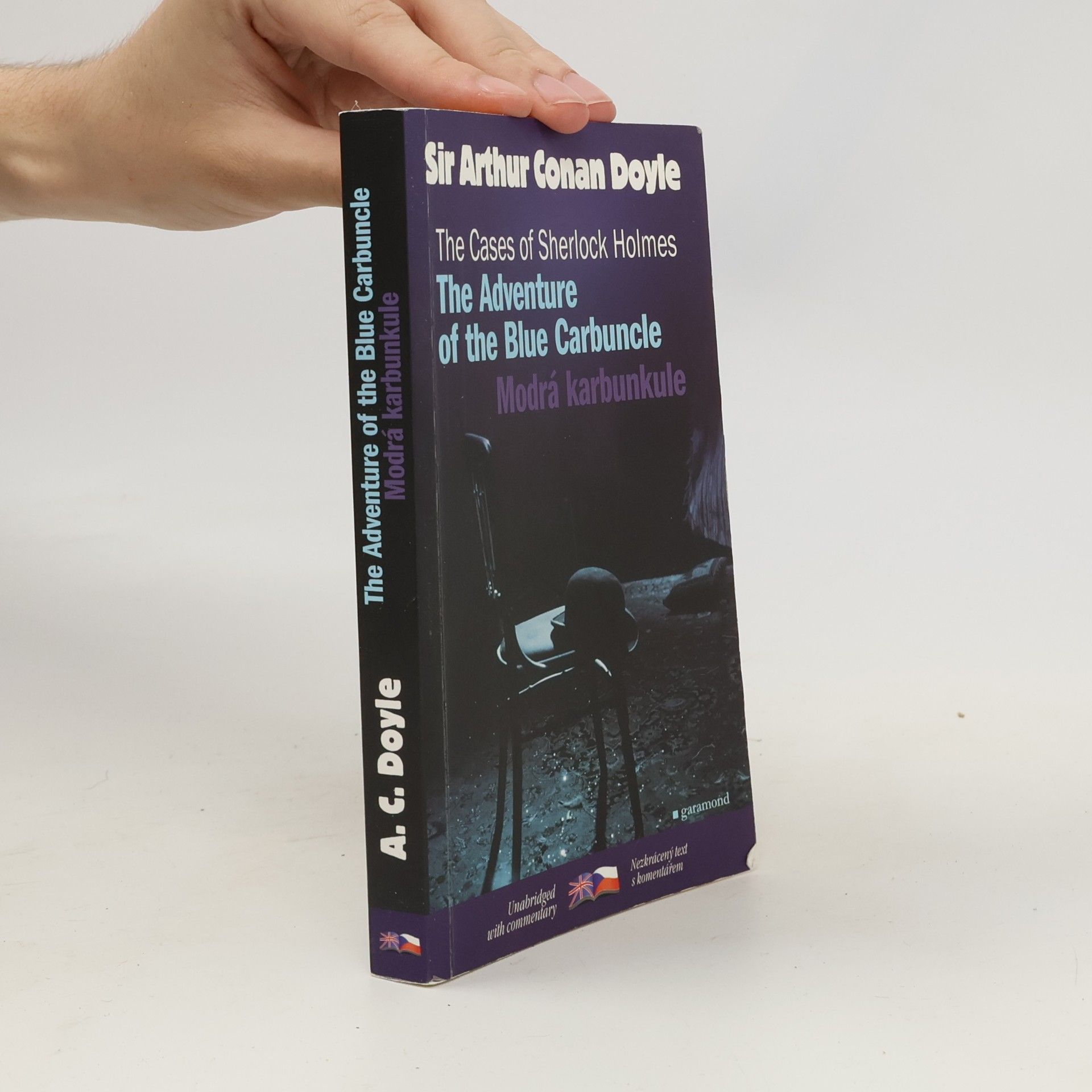 Zora Wolfová The Cases of Sherlock Holmes. The Adventure of the Blue Carbuncle = Modrá karbunkule