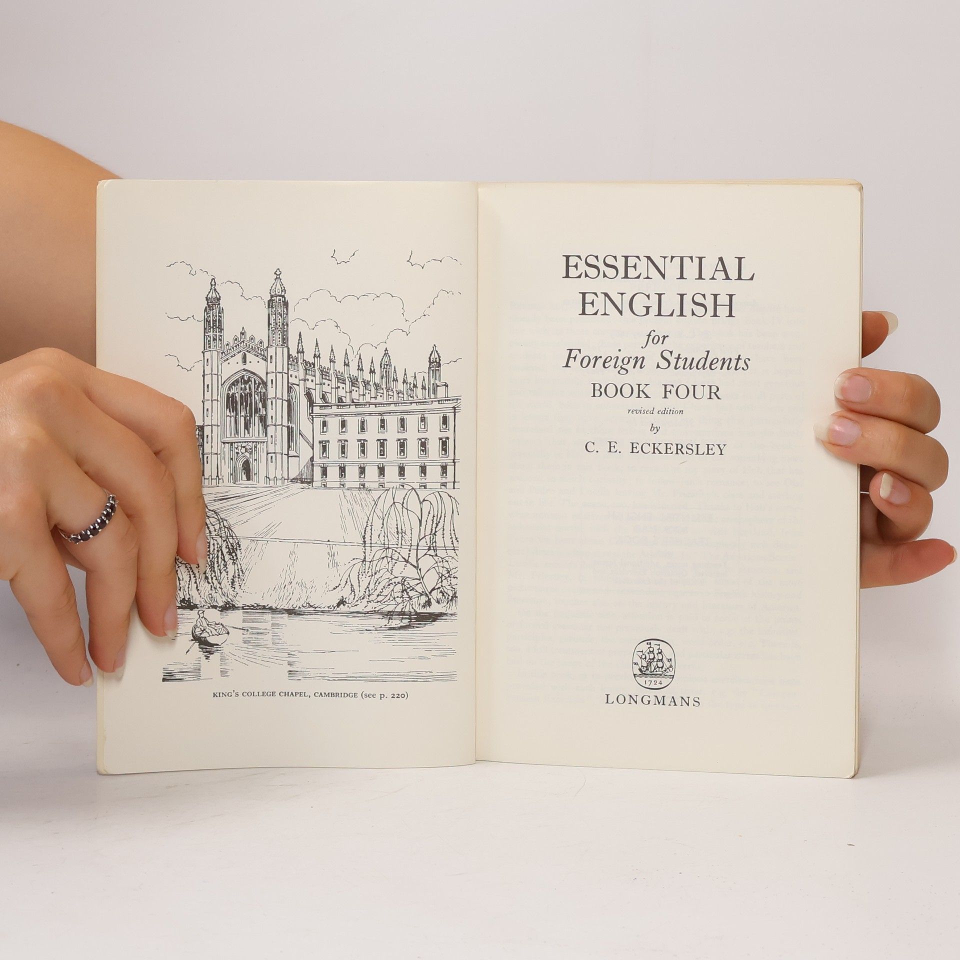 C. E. Eckersley Essential English for Foreign Students. Book 4