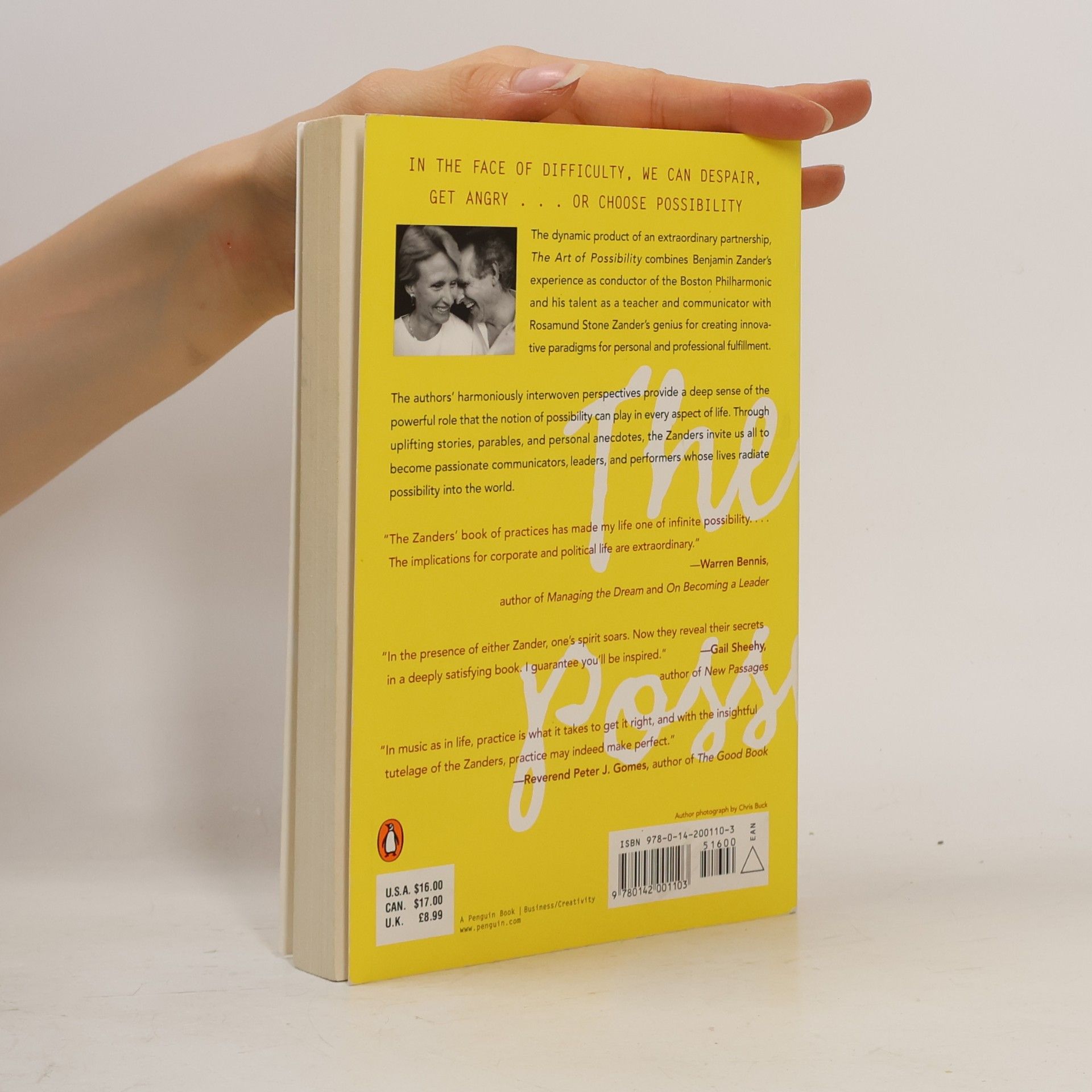 Rosamund Stone Zander The Art of Possibility