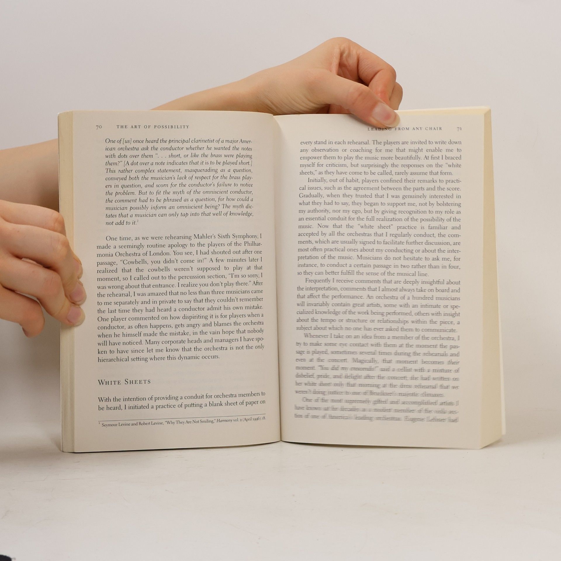 Rosamund Stone Zander The Art of Possibility