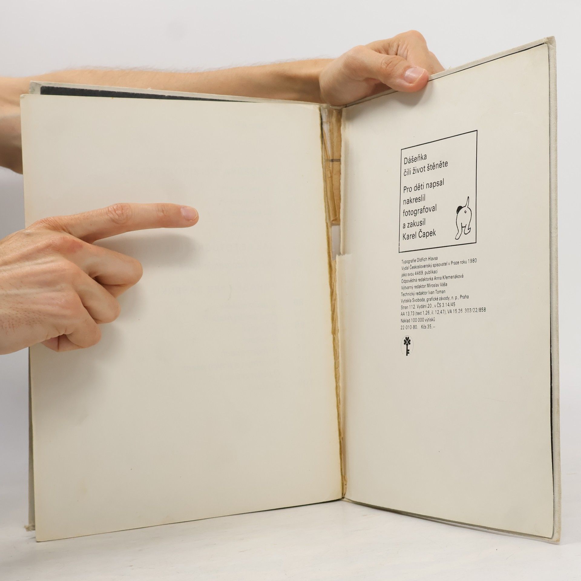 Karel Čapek Dášeňka čili život štěněte