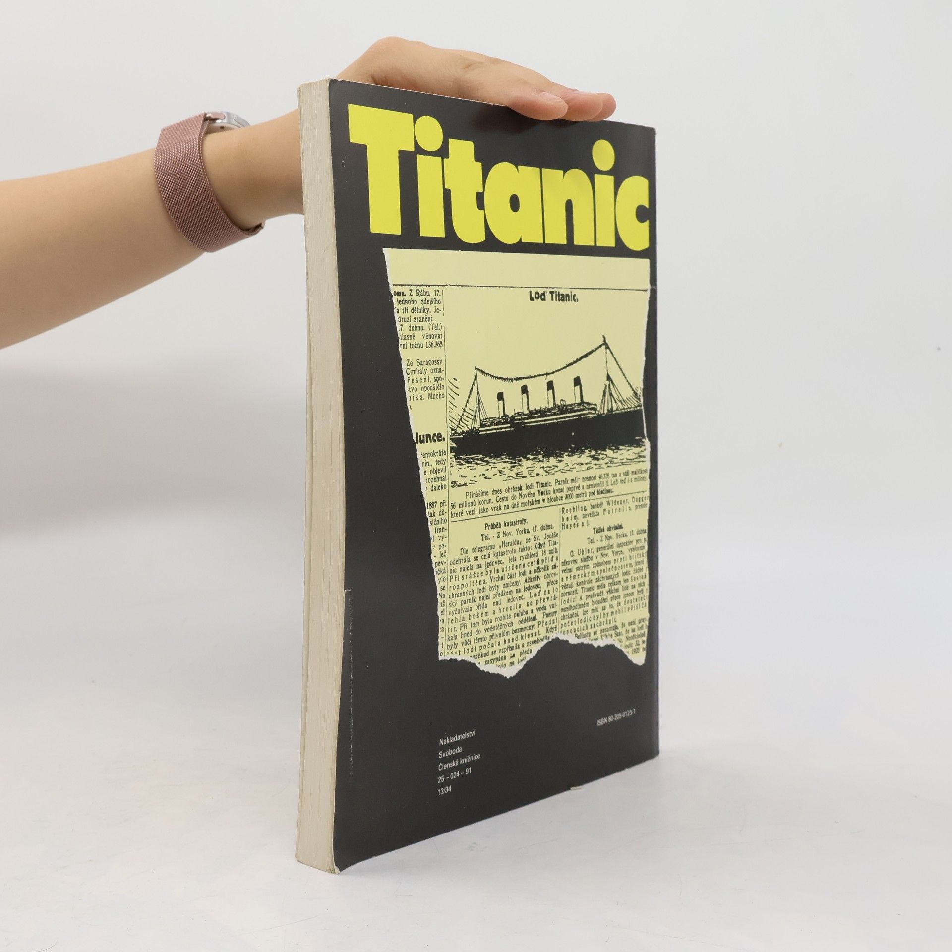 Oldřich Pošmurný Titanic