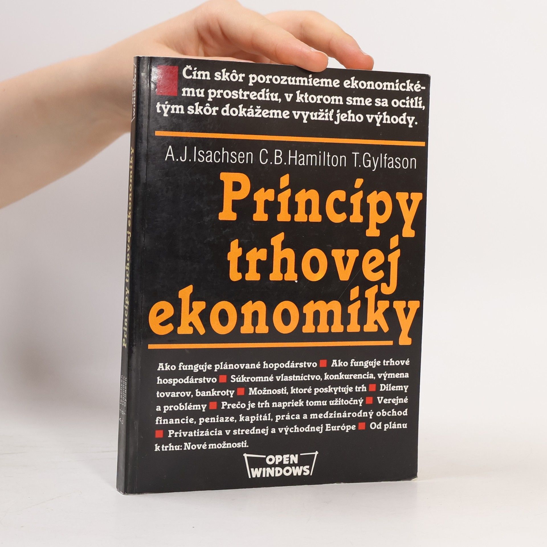 Thorvaldur Gylfason Principy trhovej ekonomiky
