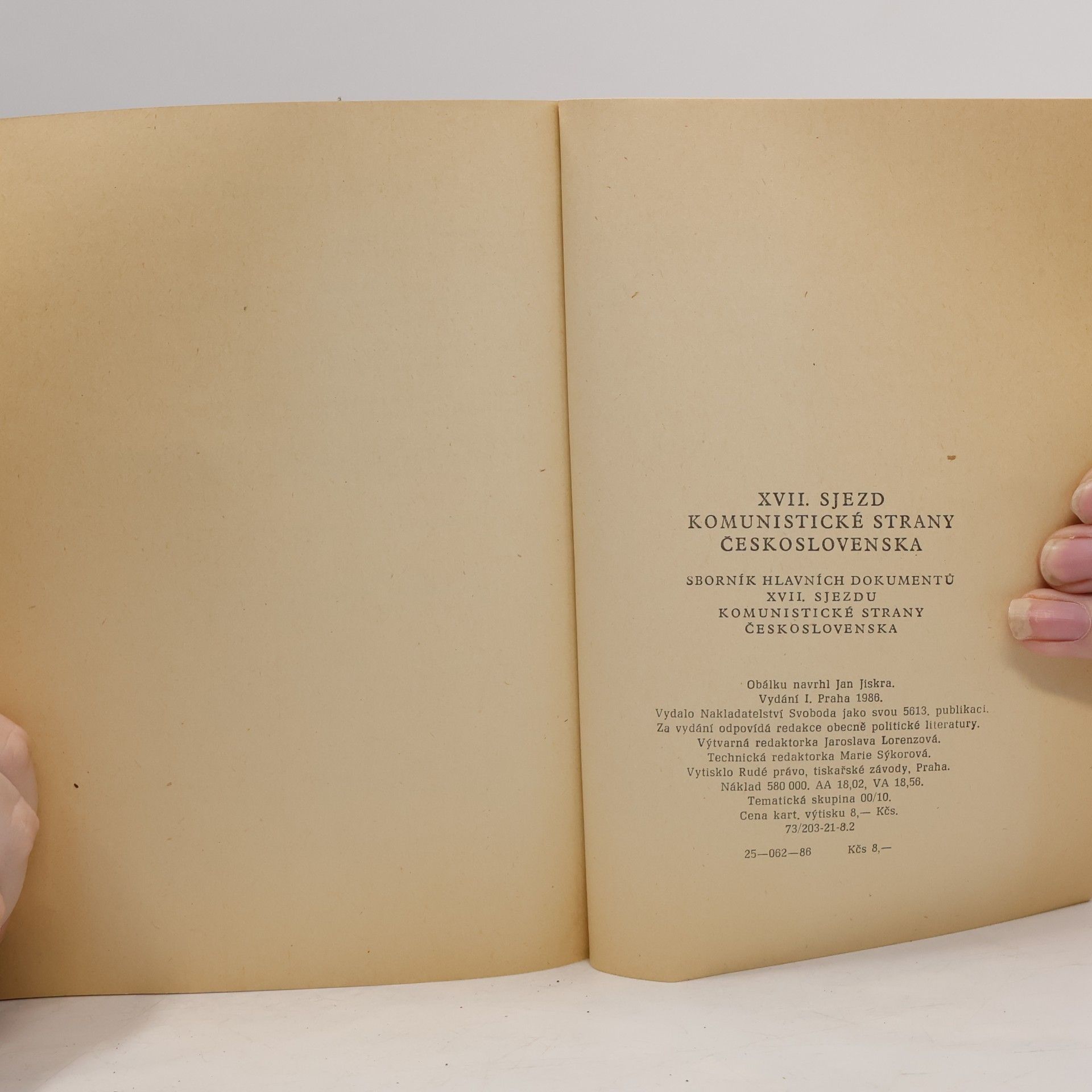 Autores varios Sborník hlavních dokumentů XVII. sjezdu Komunistické strany Československa