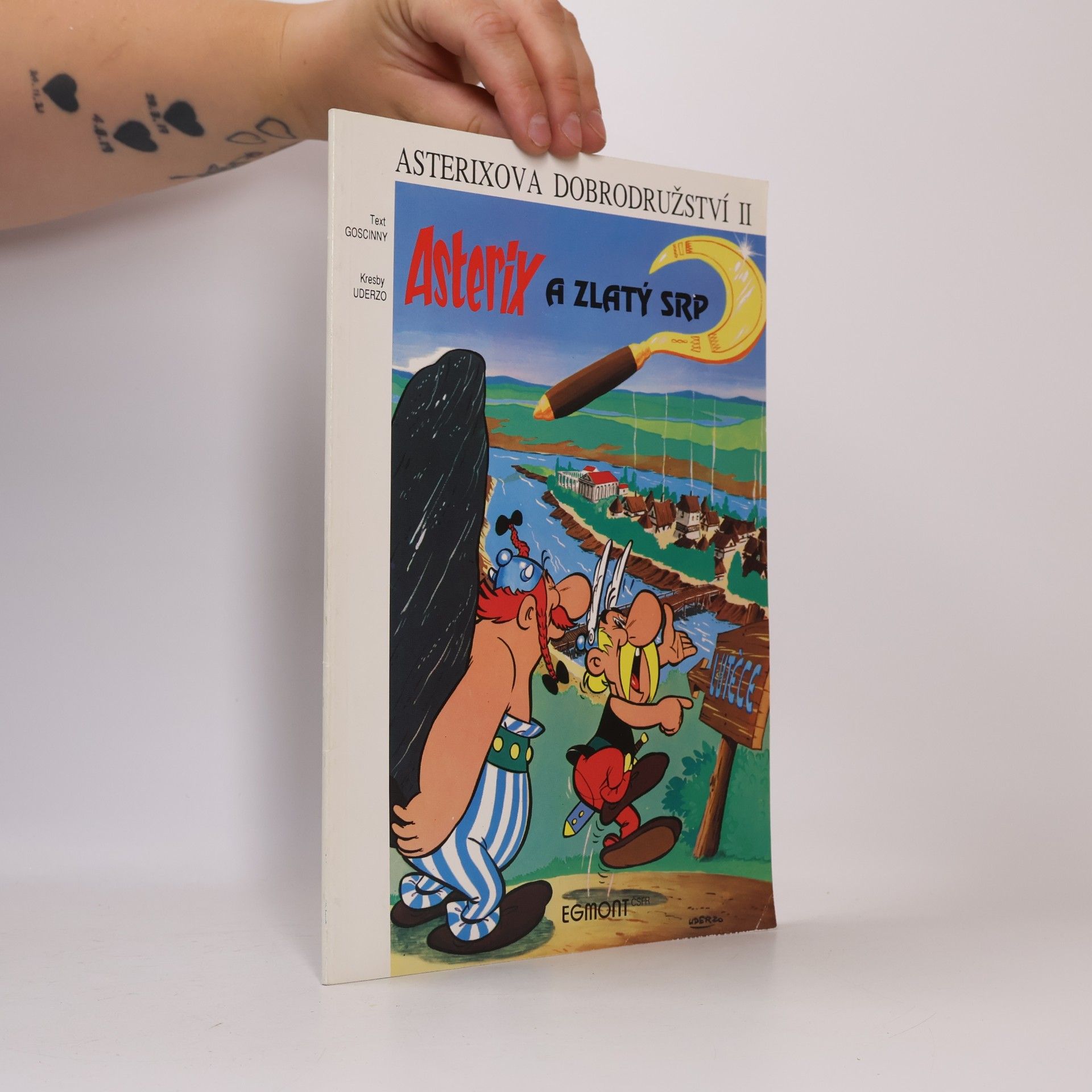 René Goscinny Asterix a zlatý srp