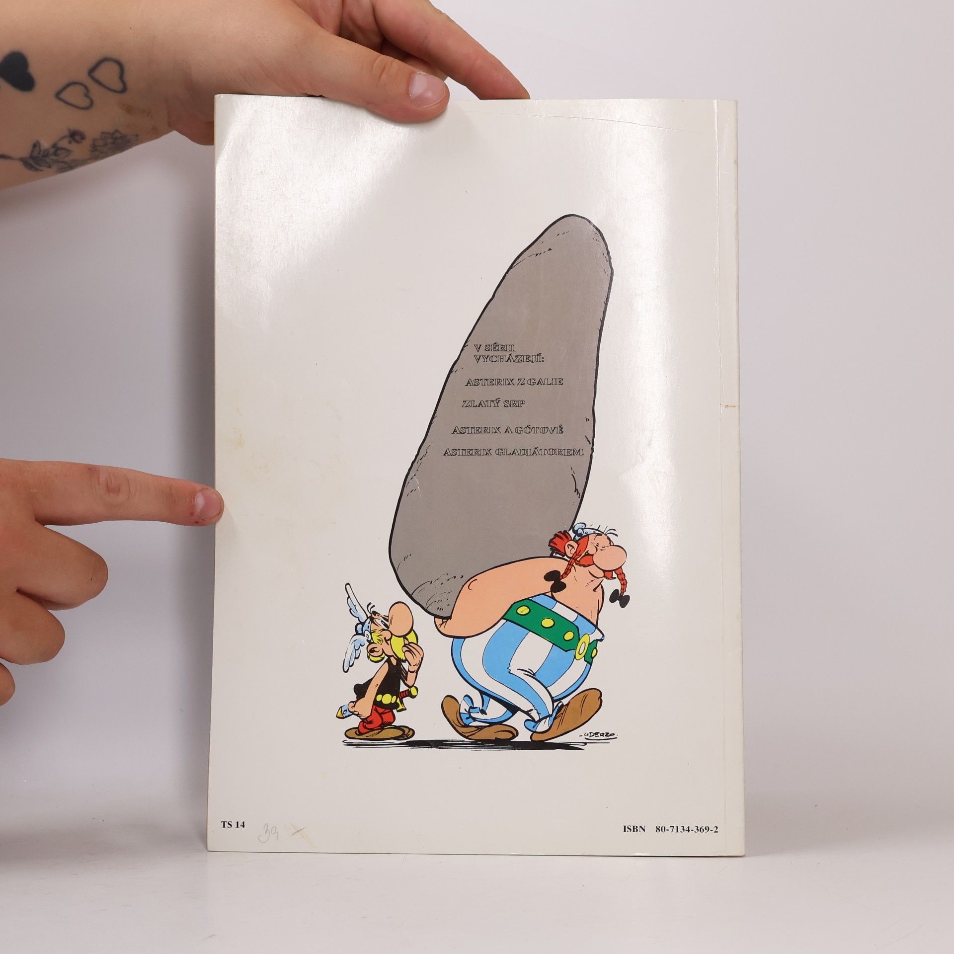 René Goscinny Asterix a zlatý srp