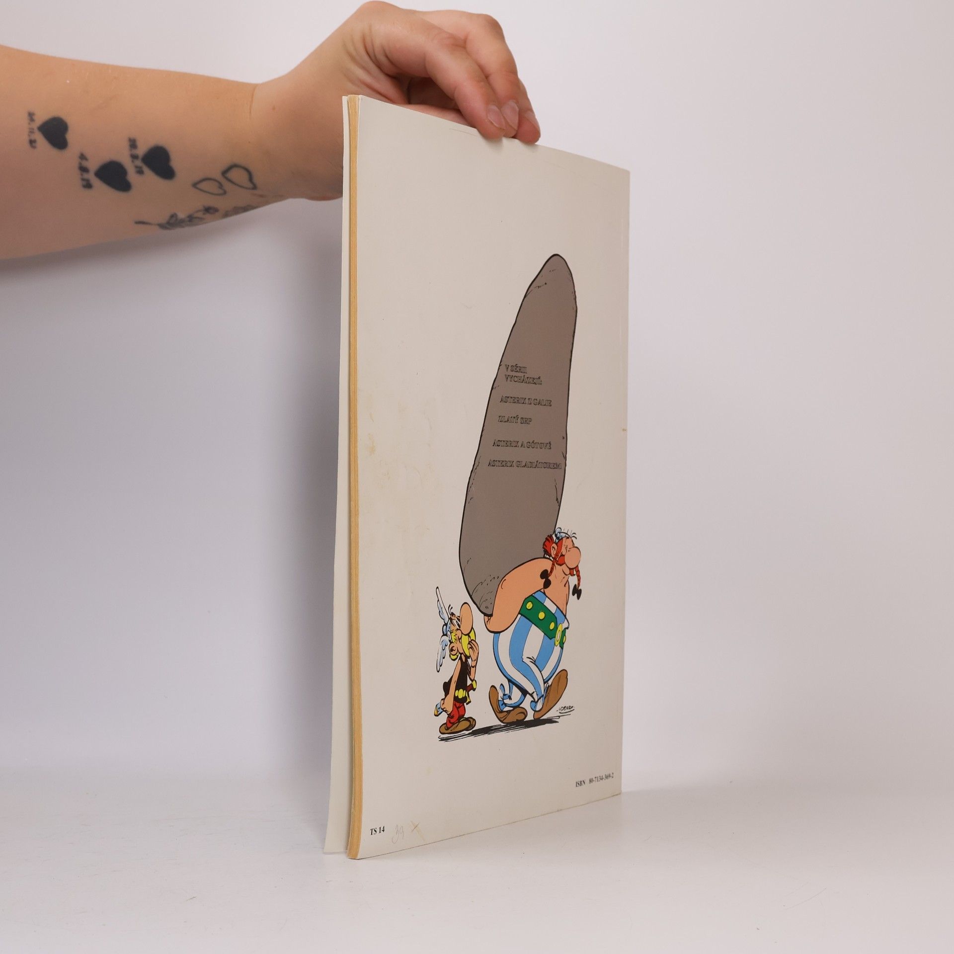 René Goscinny Asterix a zlatý srp
