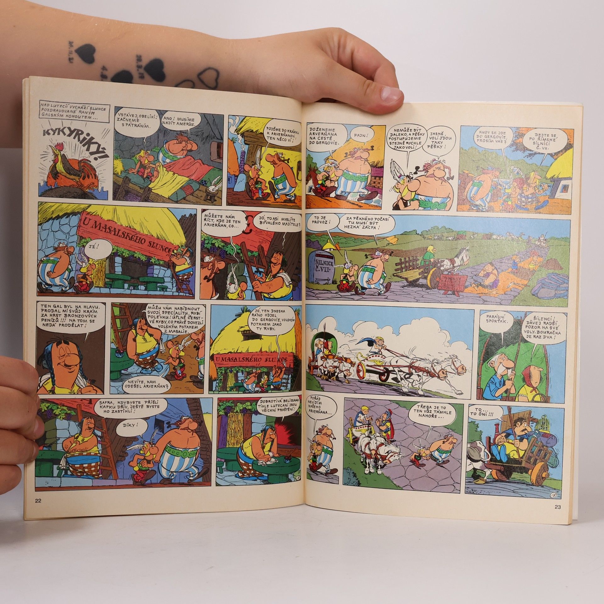 René Goscinny Asterix a zlatý srp