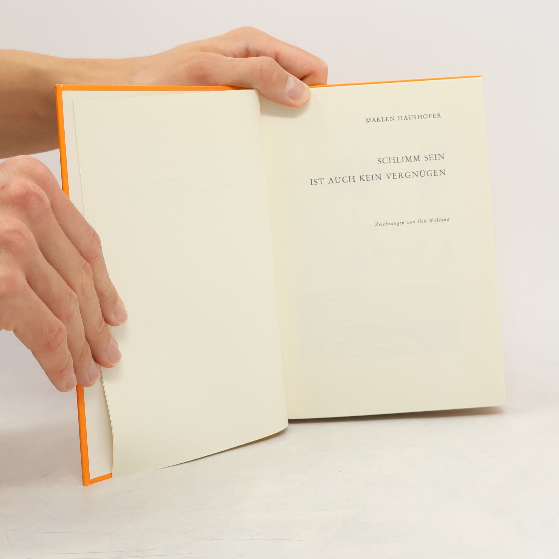 Marlen Haushofer Schlimm sein ist auch kein Vergnügen