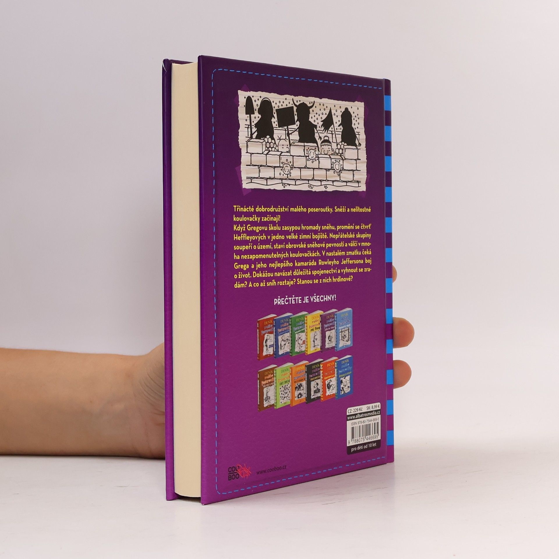 Jeff Kinney Deník malého poseroutky 13. Radosti zimy