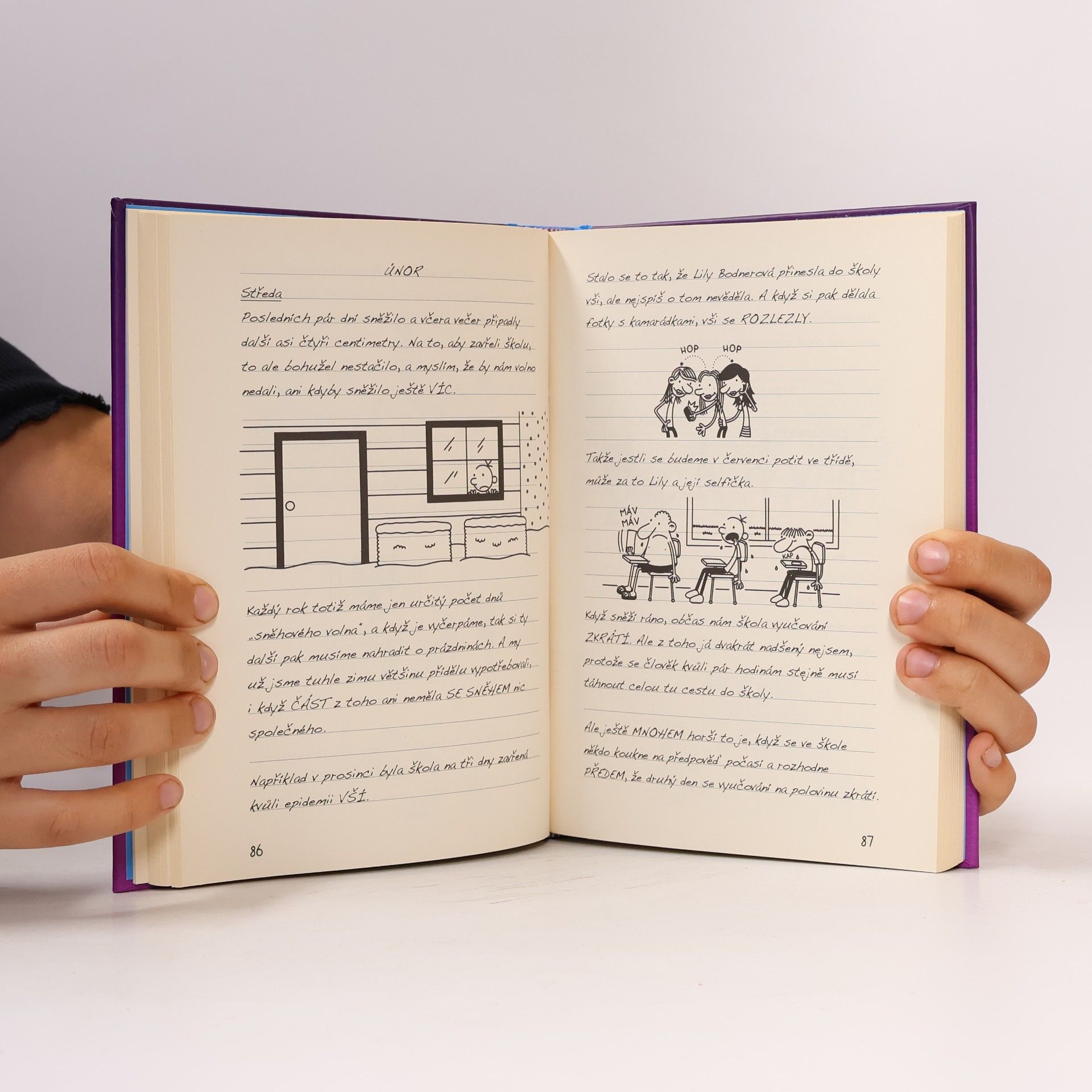 Jeff Kinney Deník malého poseroutky 13. Radosti zimy