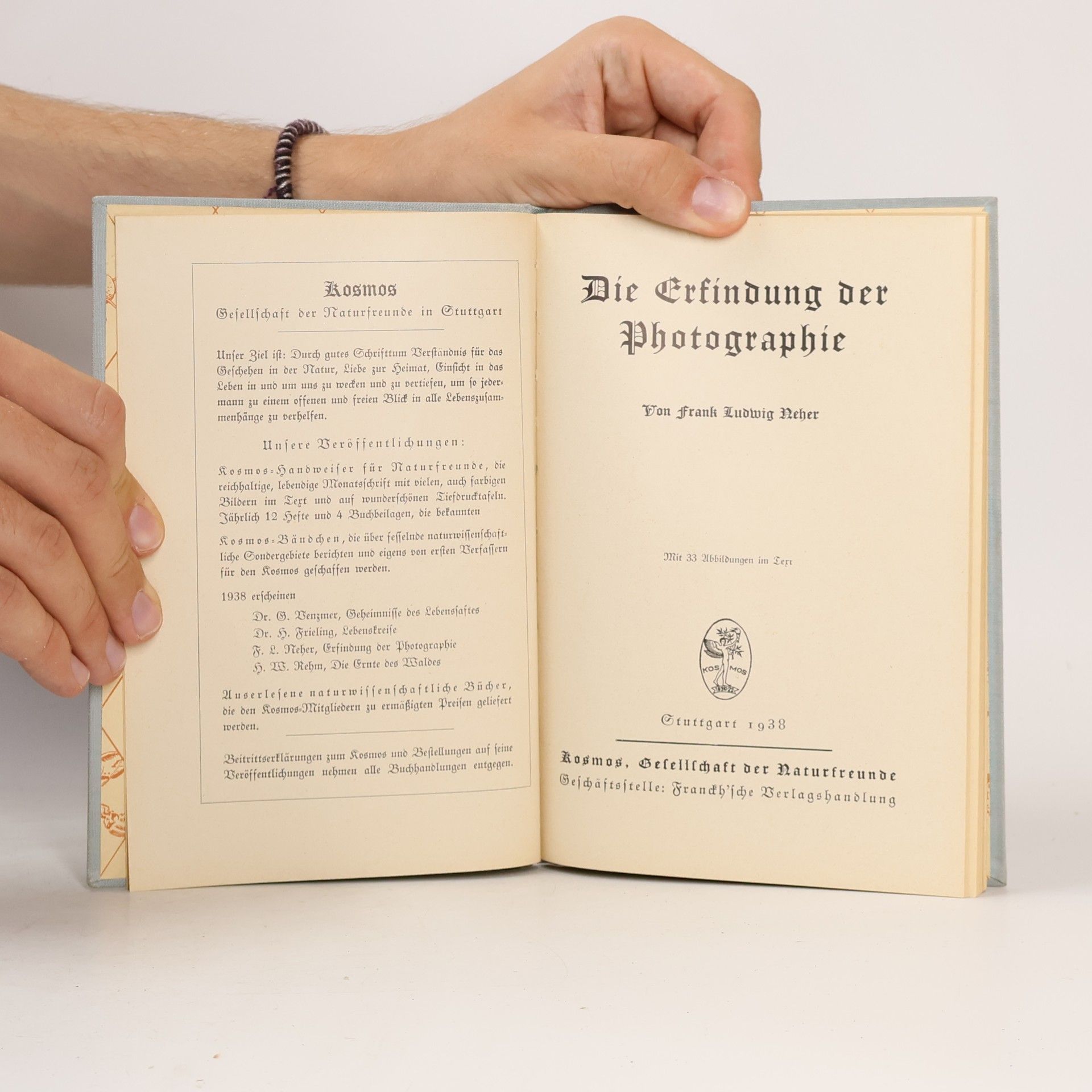 Franz Ludwig Neher Die Erfindung der Photographie