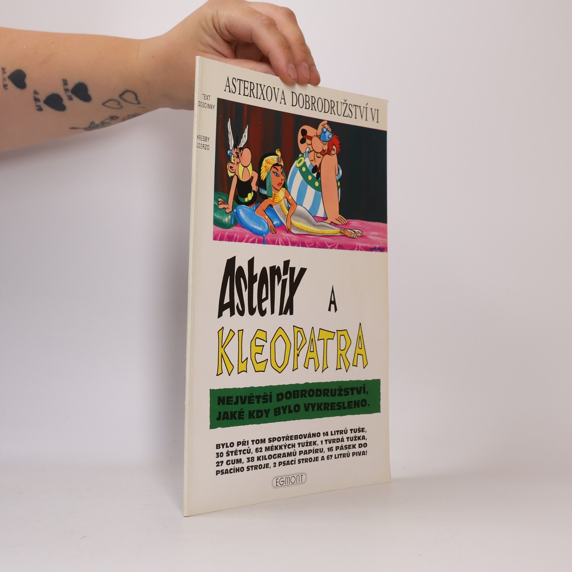 René Goscinny Asterix. Díl VI. Asterix a Kleopatra.