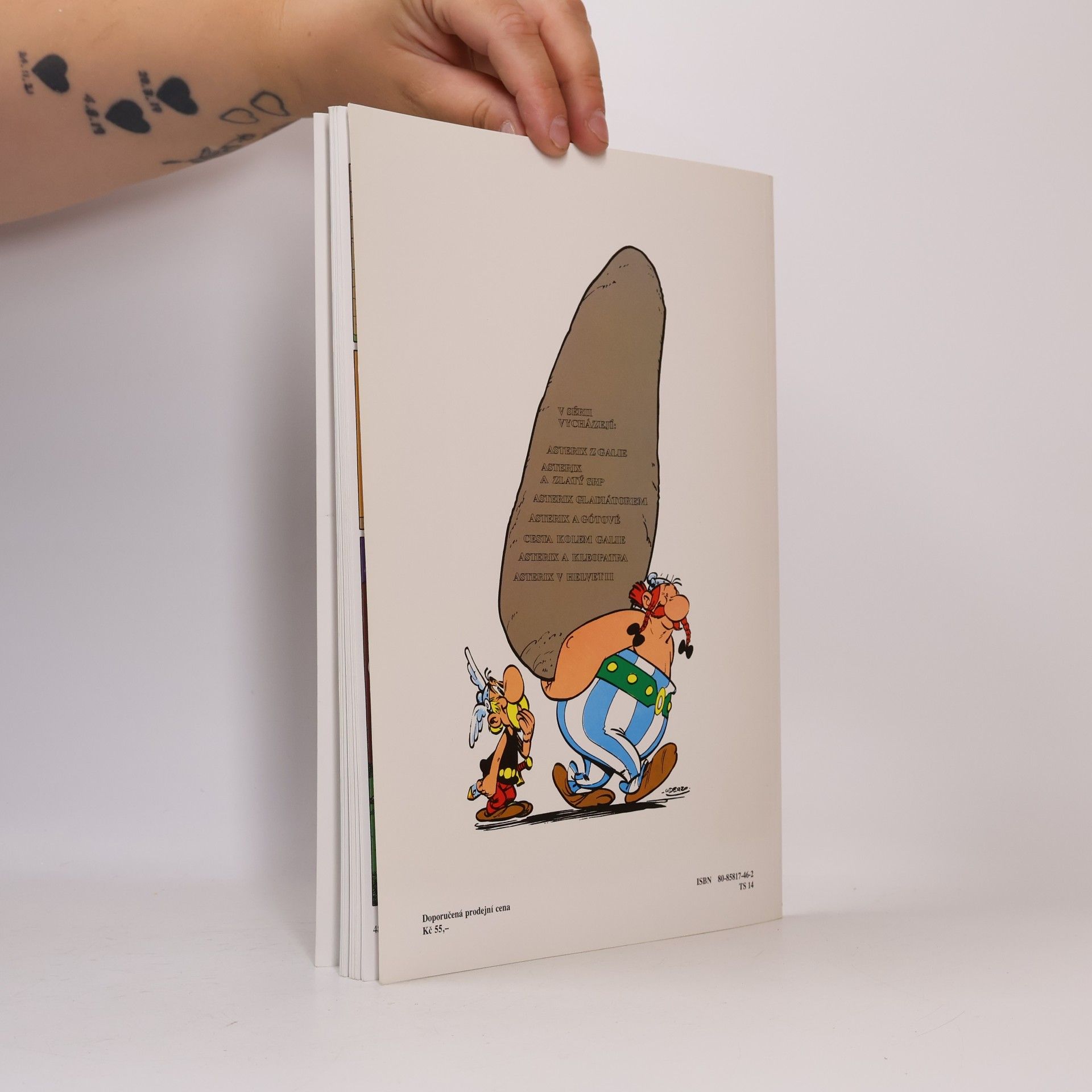 René Goscinny Asterix v Helvetii
