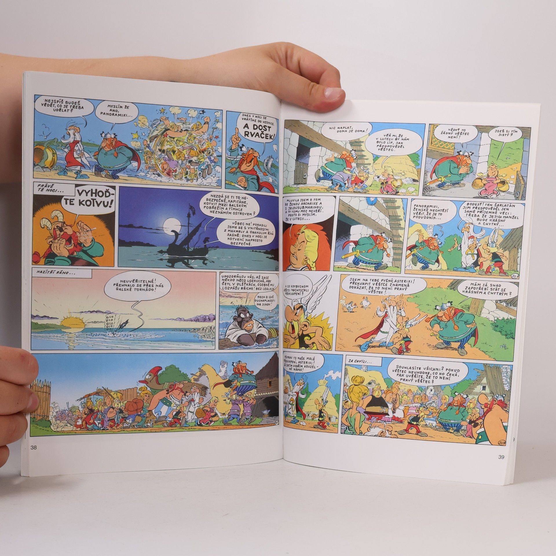 René Goscinny Asterix. Díl IV. Věštec