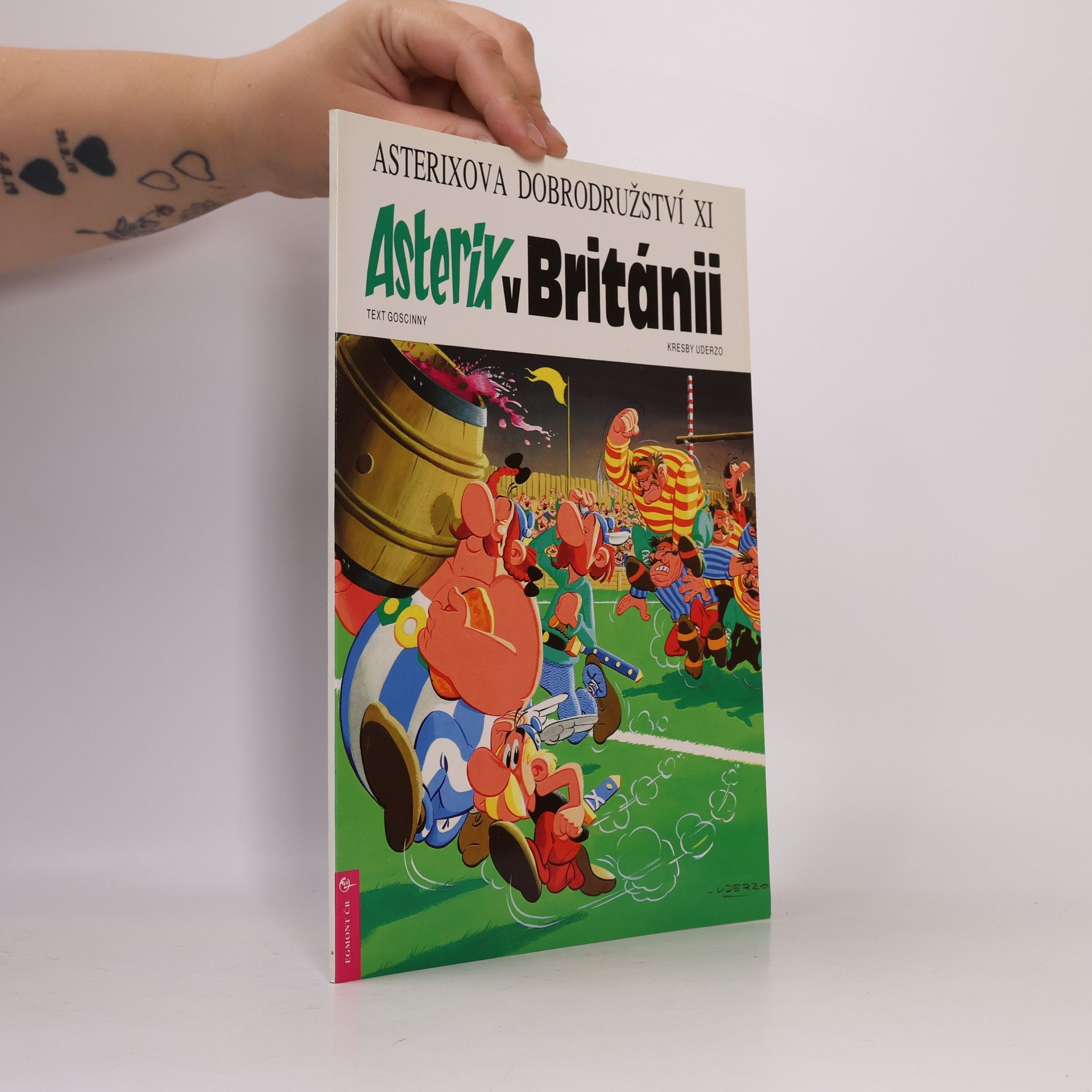 René Goscinny Asterix v Británii