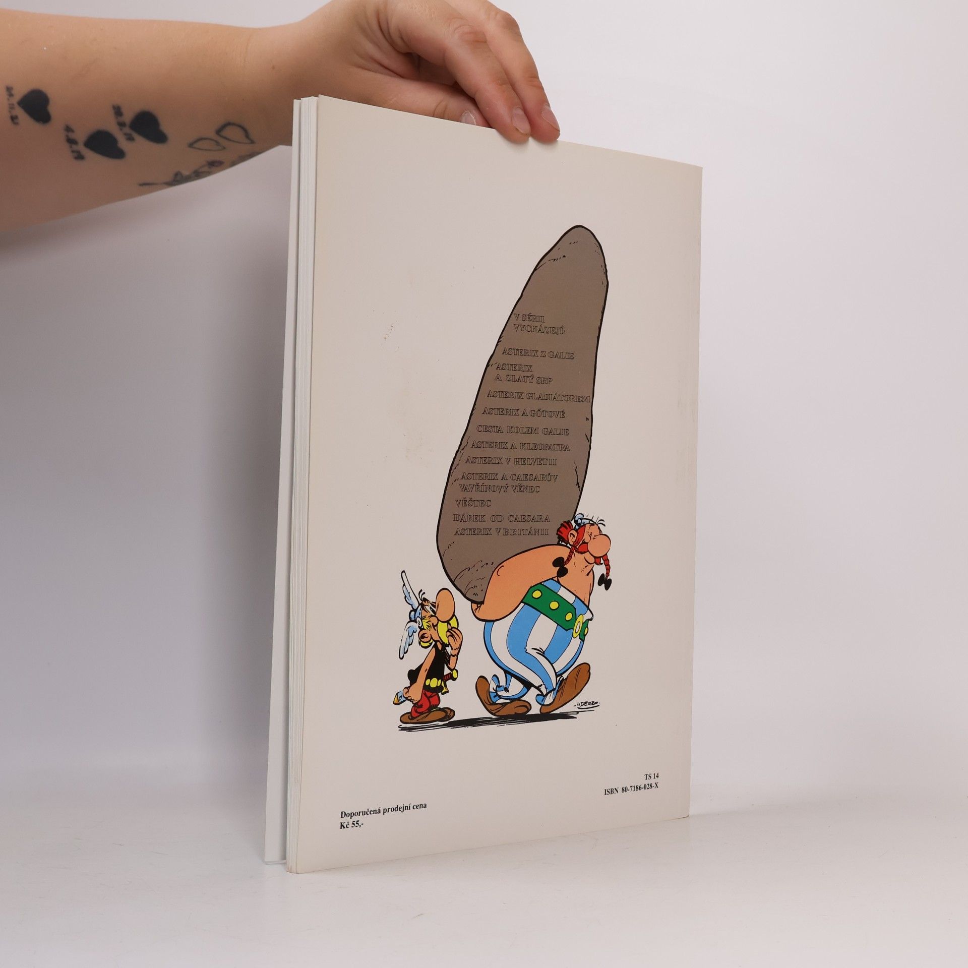 René Goscinny Asterix v Británii
