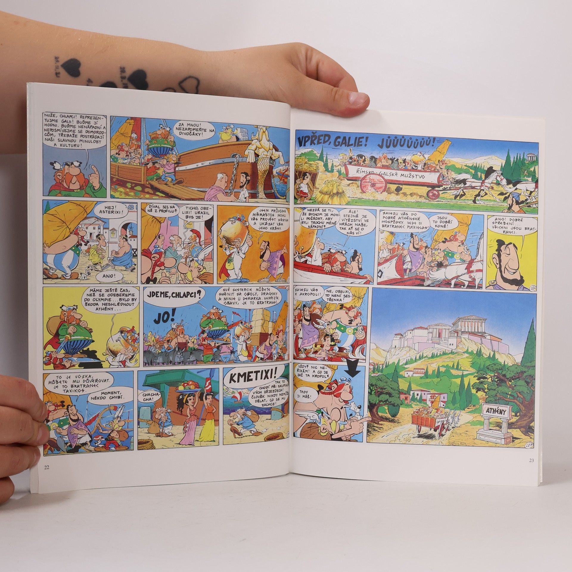 René Goscinny Asterix a olympijské hry (Asterixova dobrodružství XII)