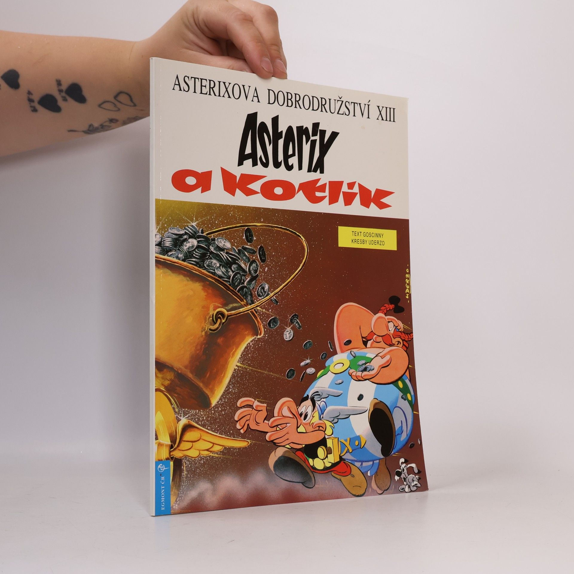 René Goscinny Asterix a kotlík