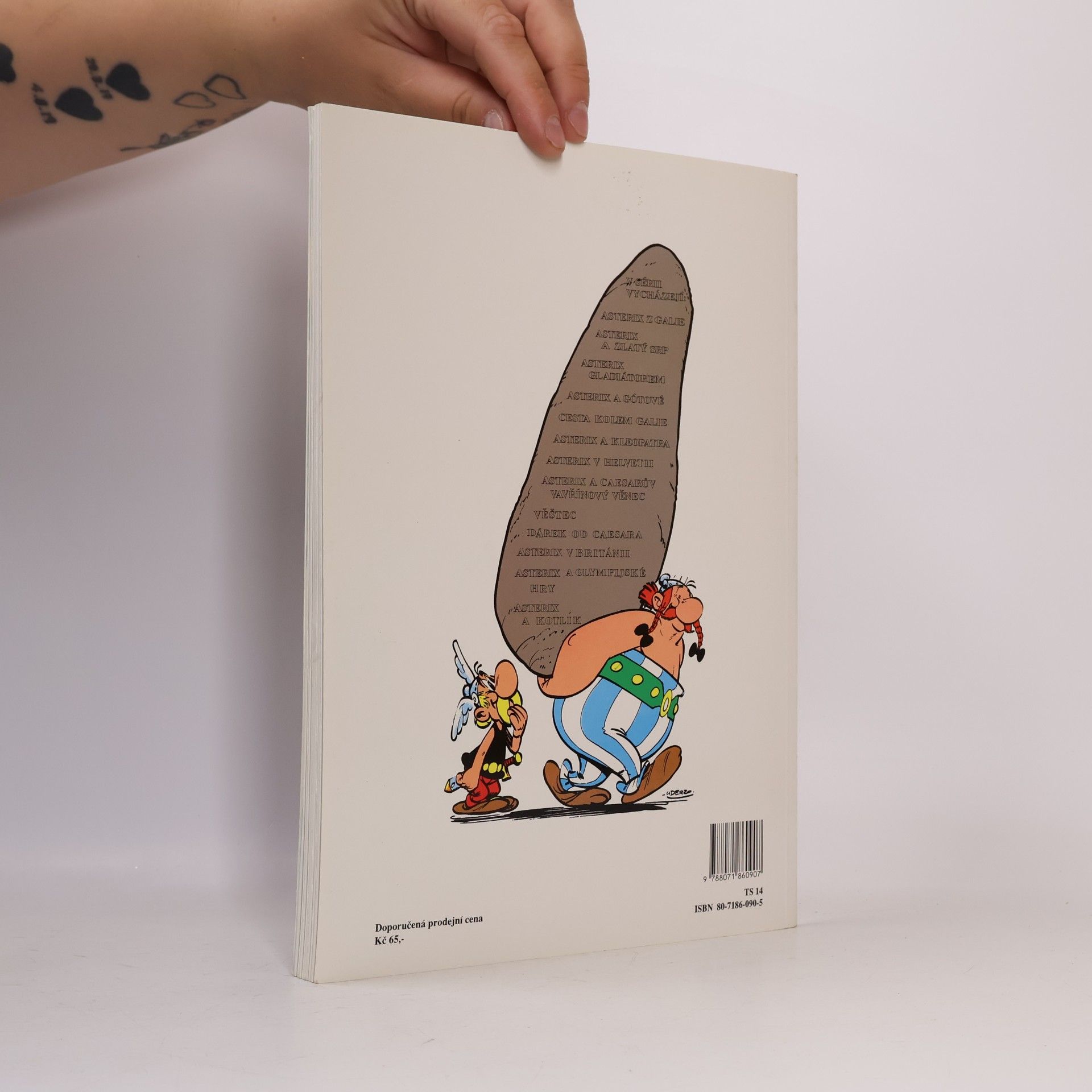 René Goscinny Asterix a kotlík
