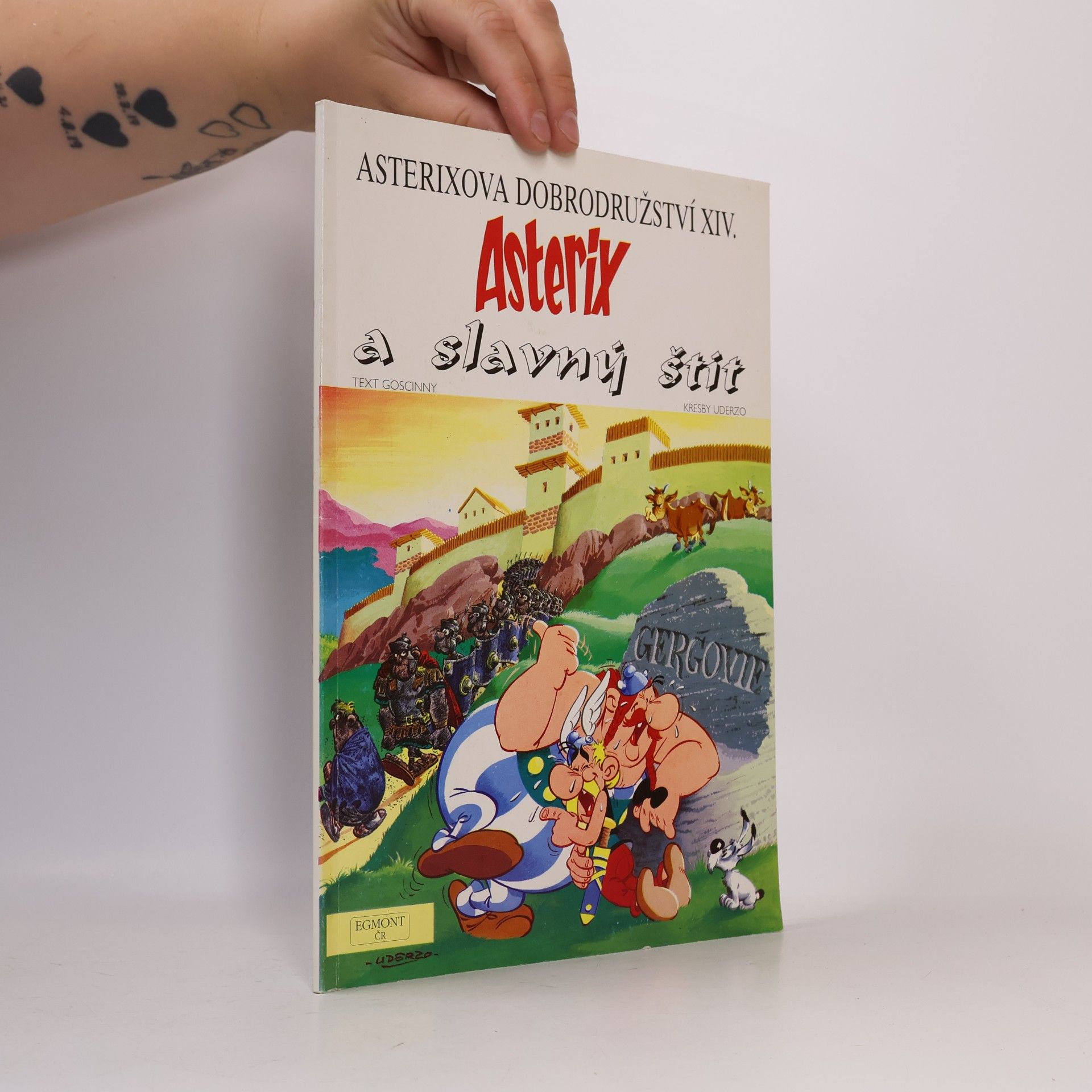 René Goscinny Asterix a slavný štít