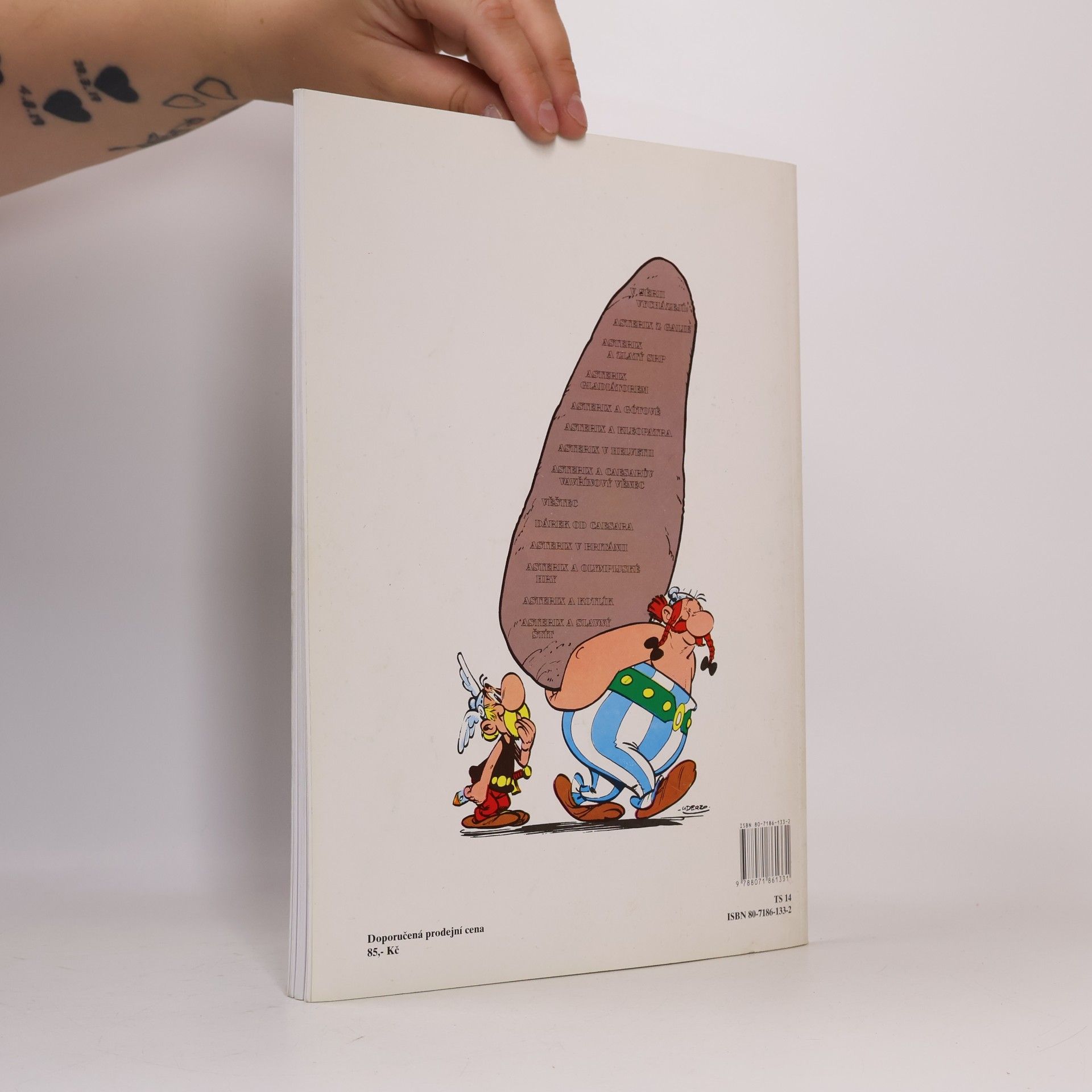 René Goscinny Asterix a slavný štít