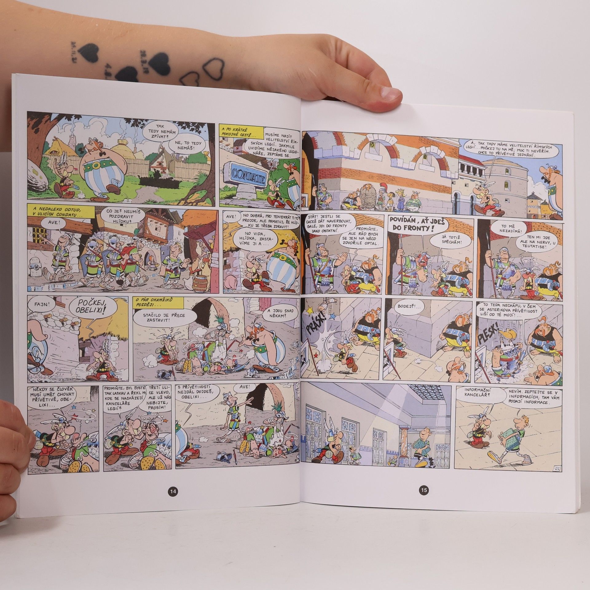 René Goscinny Asterix legionářem