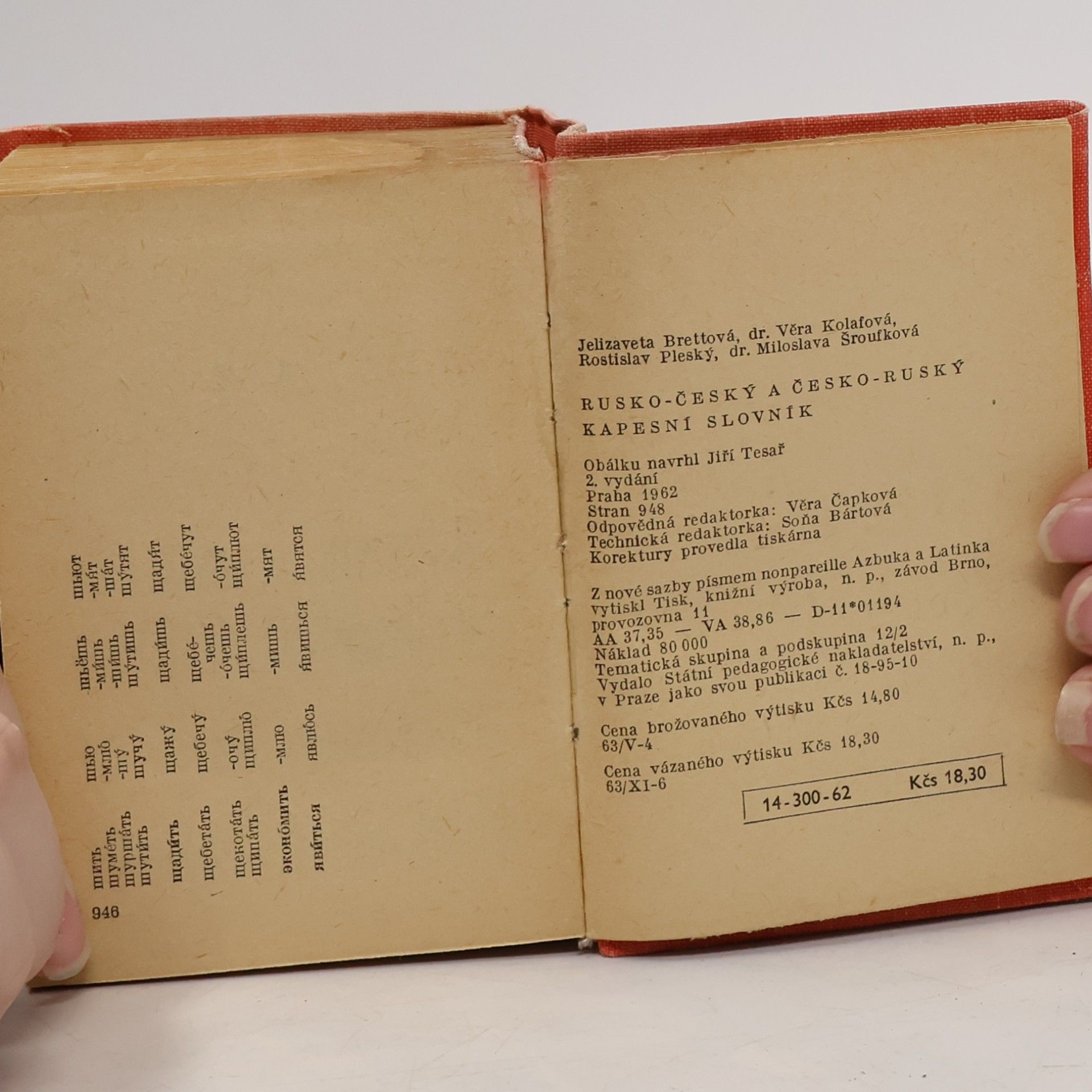 Autores varios Rusko-český, česko-ruský kapesní slovník