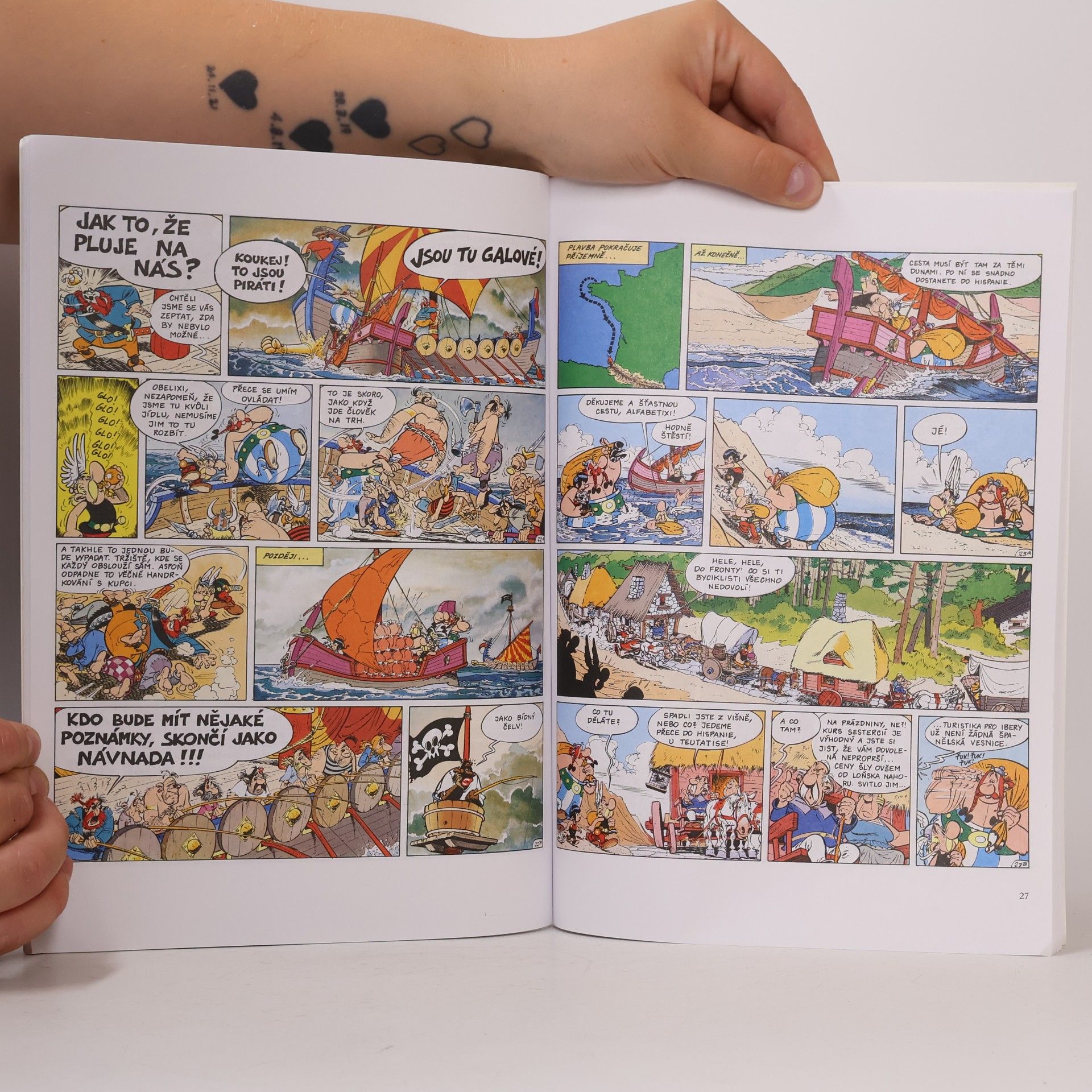 René Goscinny Asterix. Díl XVIII. Asterix v Hispánii