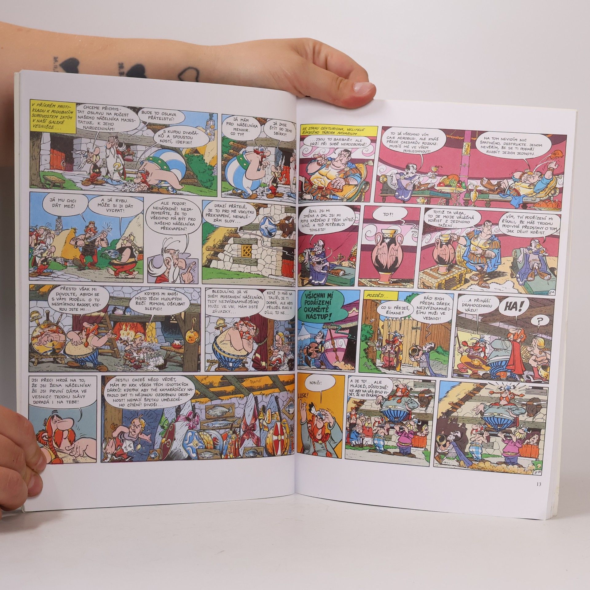 René Goscinny Asterix. Díl XX. Nesvár.