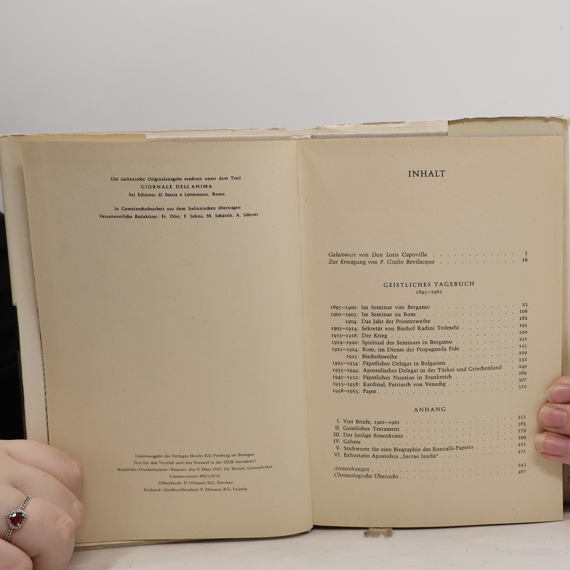 Kolektiv autorů Johannes XXIII. Geistliches Tagebuch