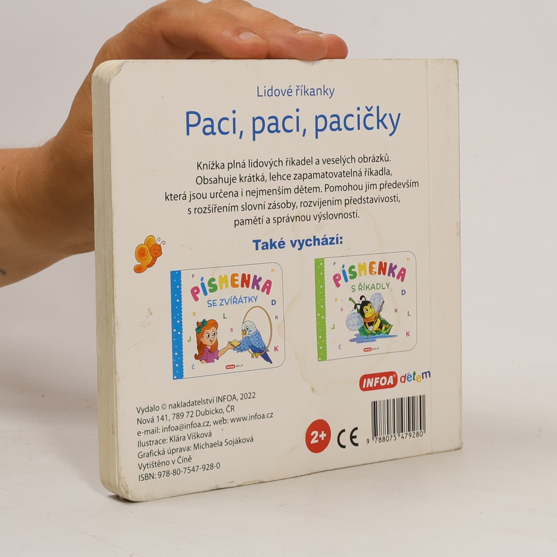 Klára Víšková Paci, paci, pacičky : lidové říkanky
