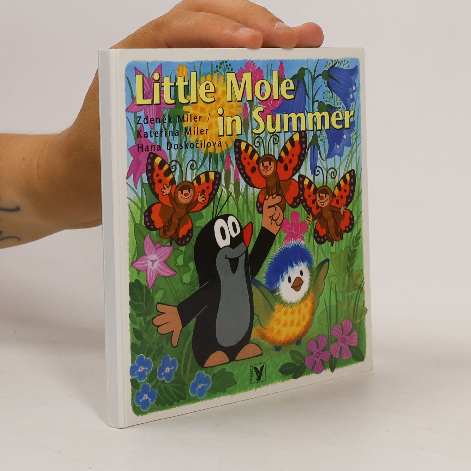 Little mole in summer